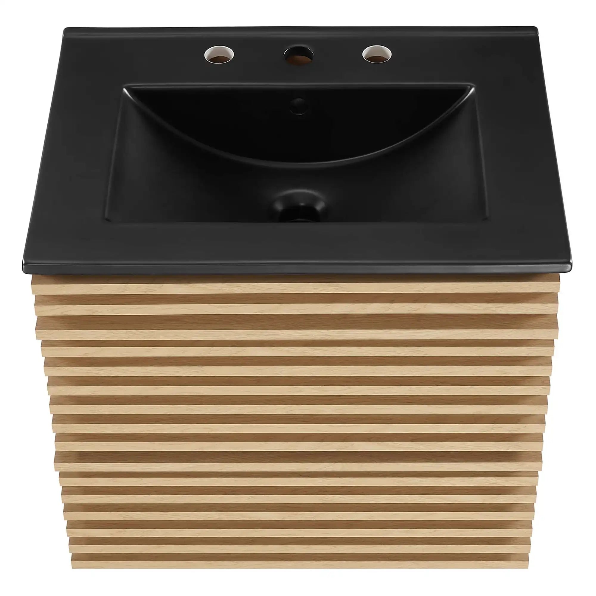 Render 24" Wall-Mount Bathroom Vanity by Modway - Best Buy Furniture