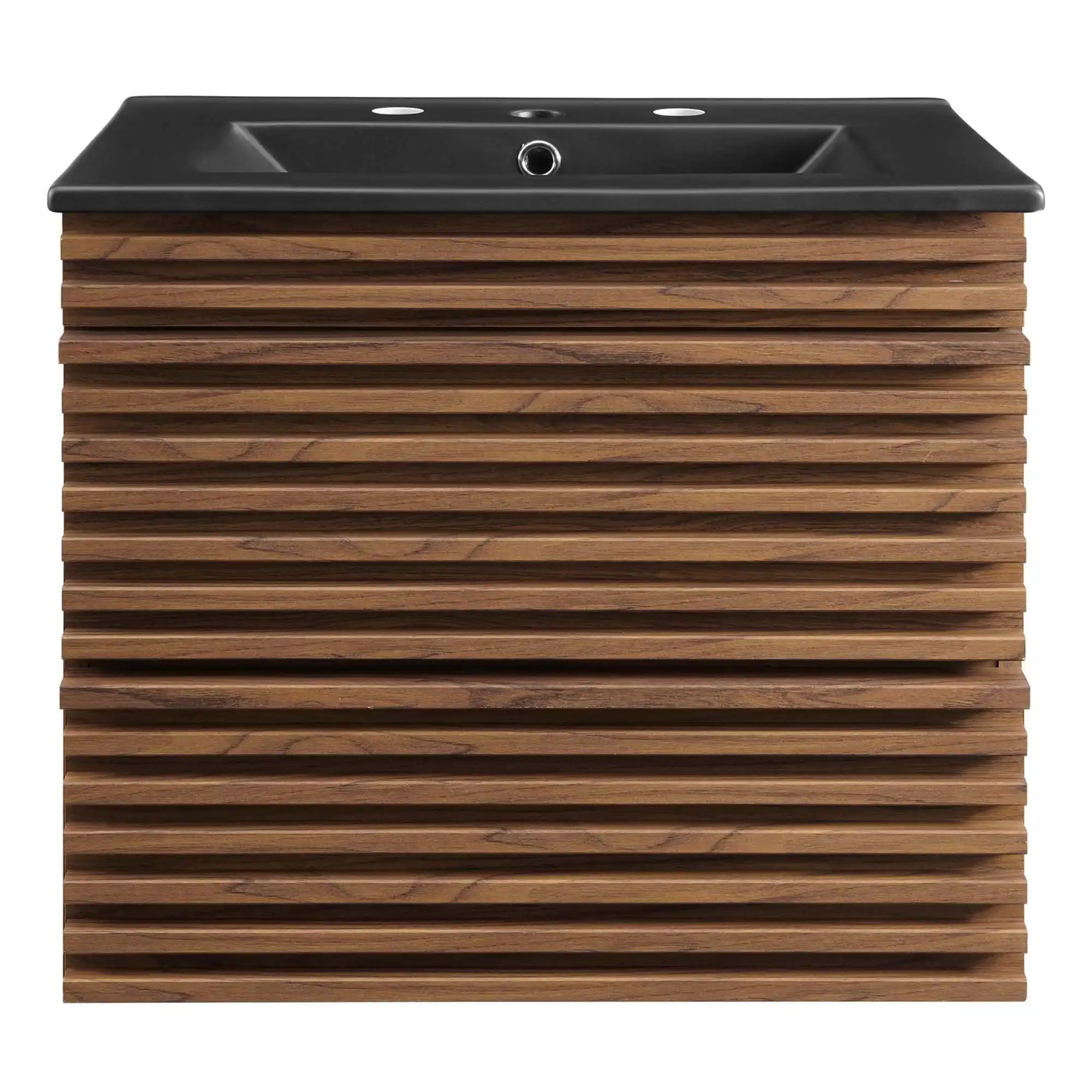Render 24" Wall-Mount Bathroom Vanity by Modway - Best Buy Furniture
