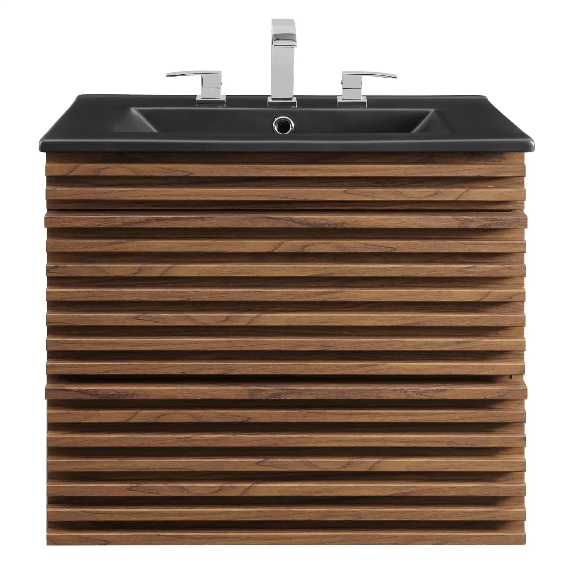 Render 24" Wall-Mount Bathroom Vanity by Modway - Best Buy Furniture