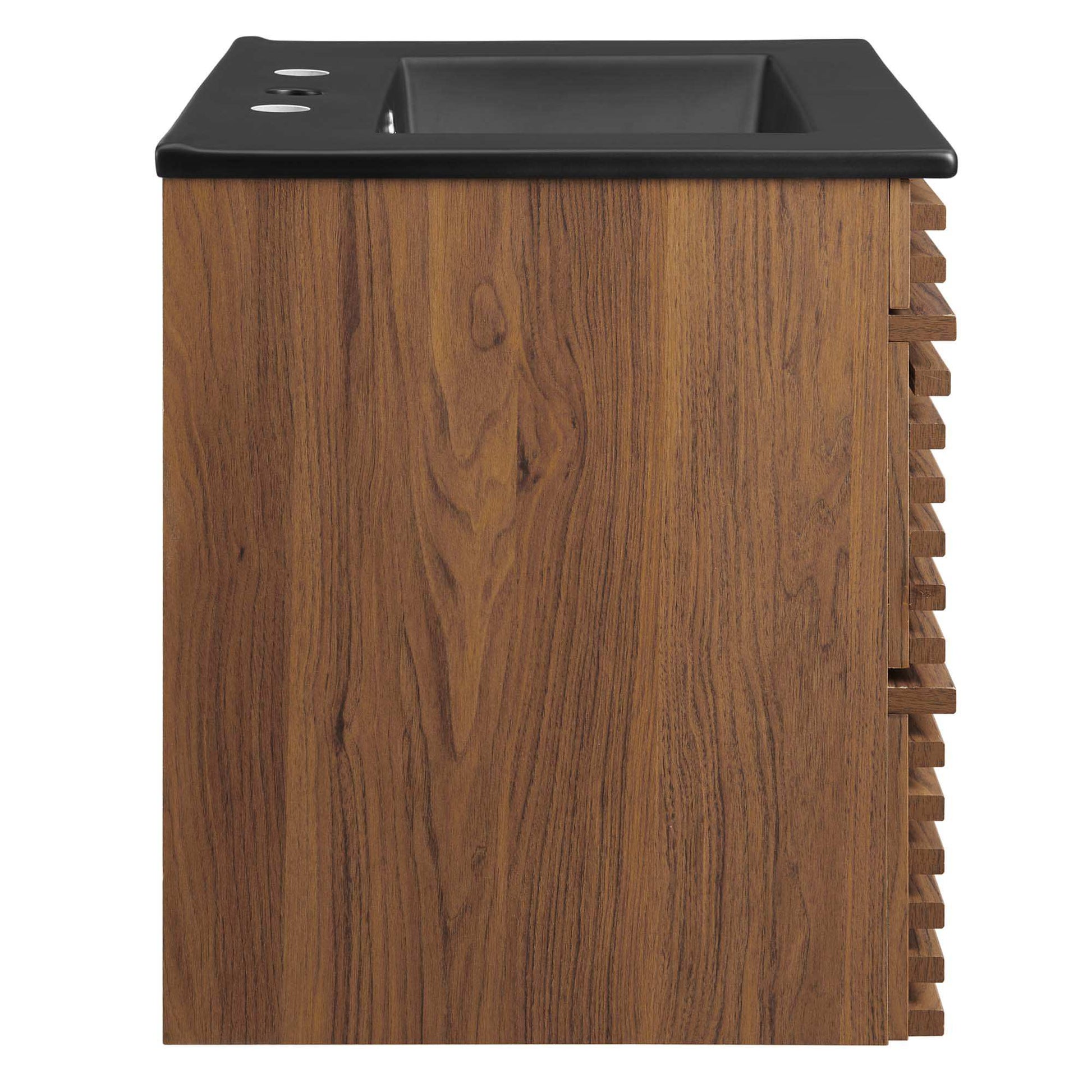 Render 24" Wall-Mount Bathroom Vanity by Modway - Best Buy Furniture