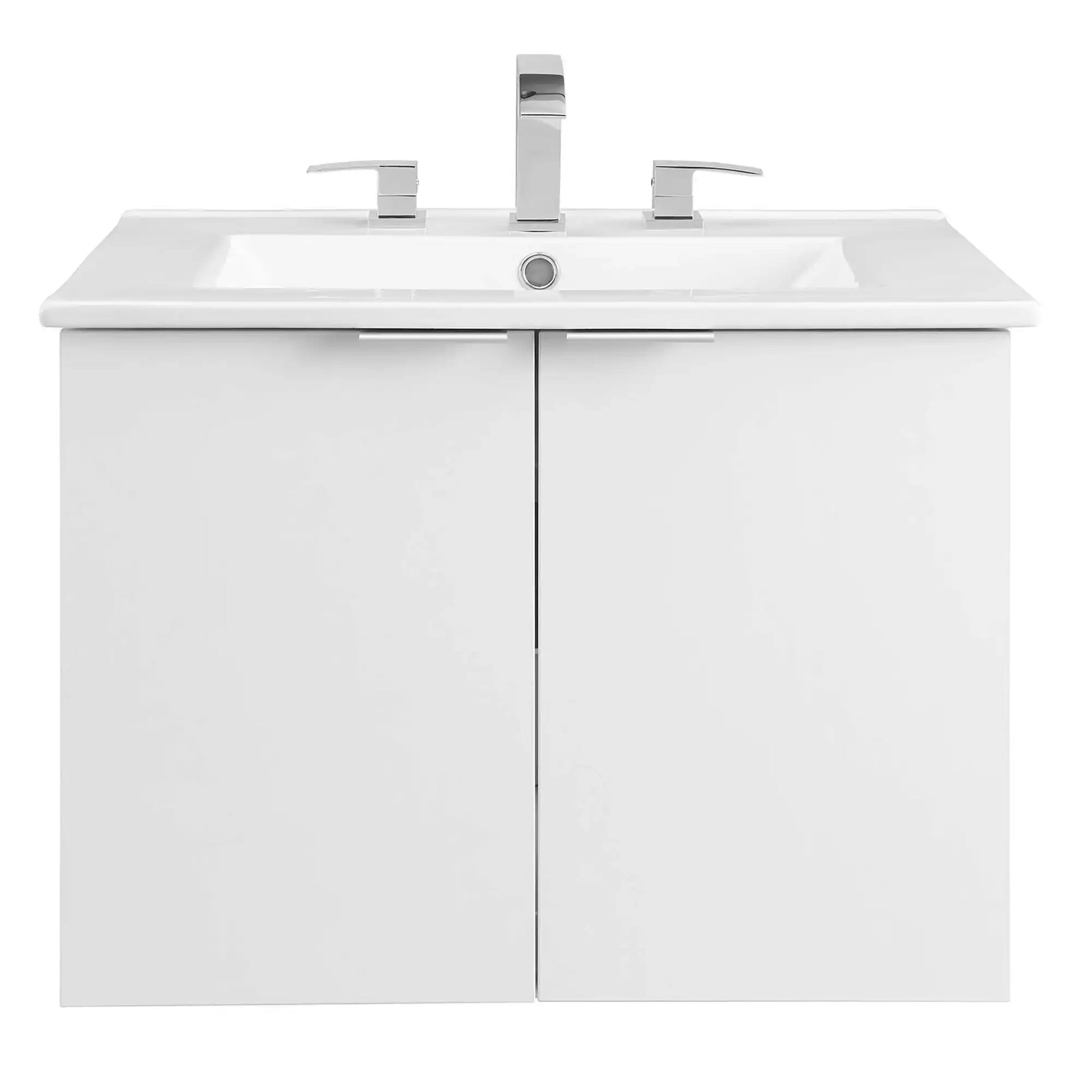 Maybelle 24" Wall-Mount Bathroom Vanity by Modway - Best Buy Furniture