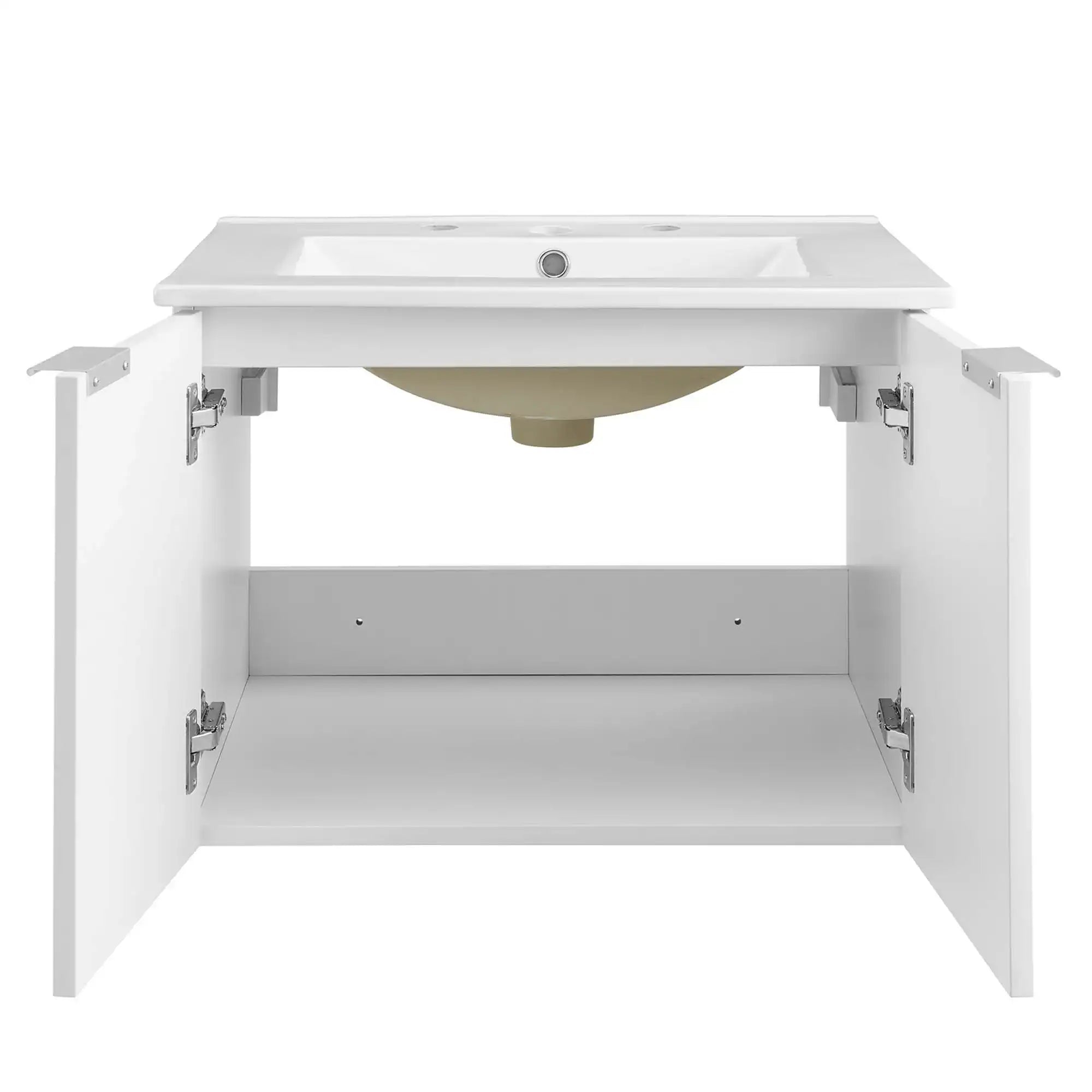 Maybelle 24" Wall-Mount Bathroom Vanity by Modway - Best Buy Furniture