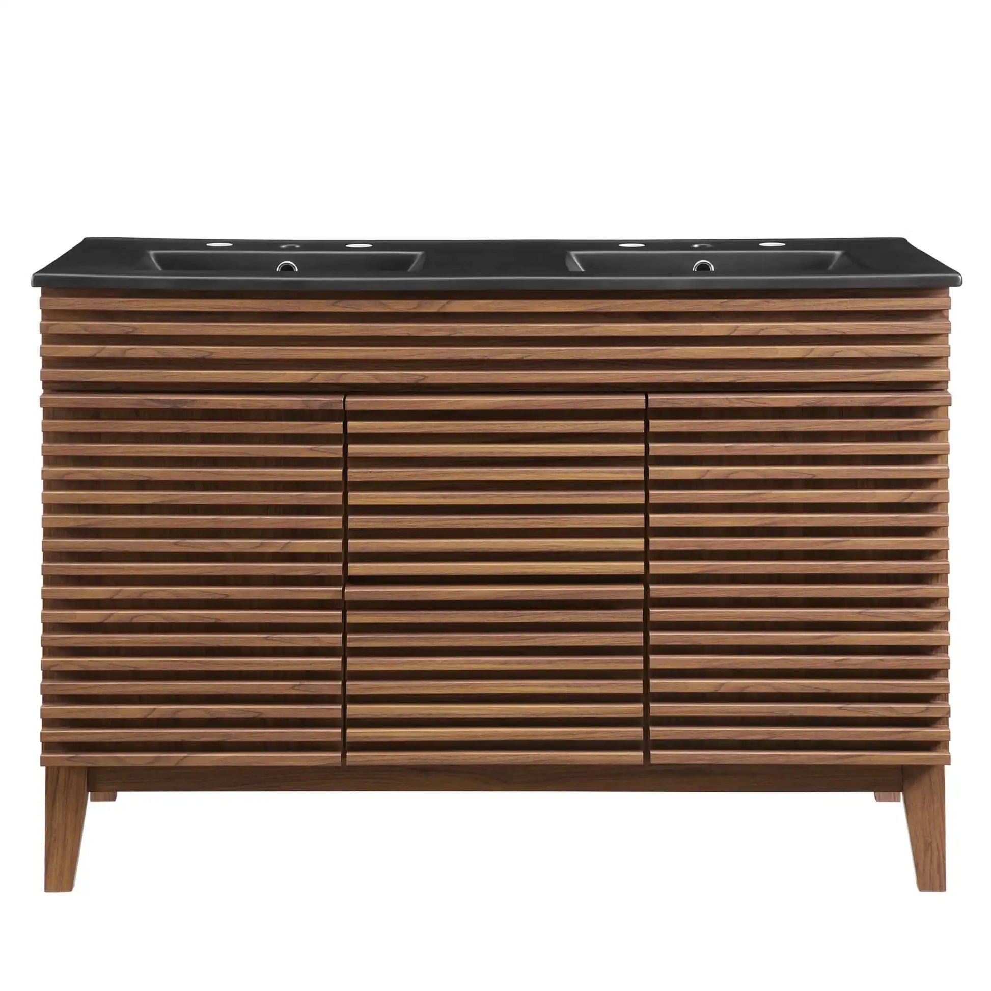 Render 48" Double Sink Bathroom Vanity by Modway - Best Buy Furniture