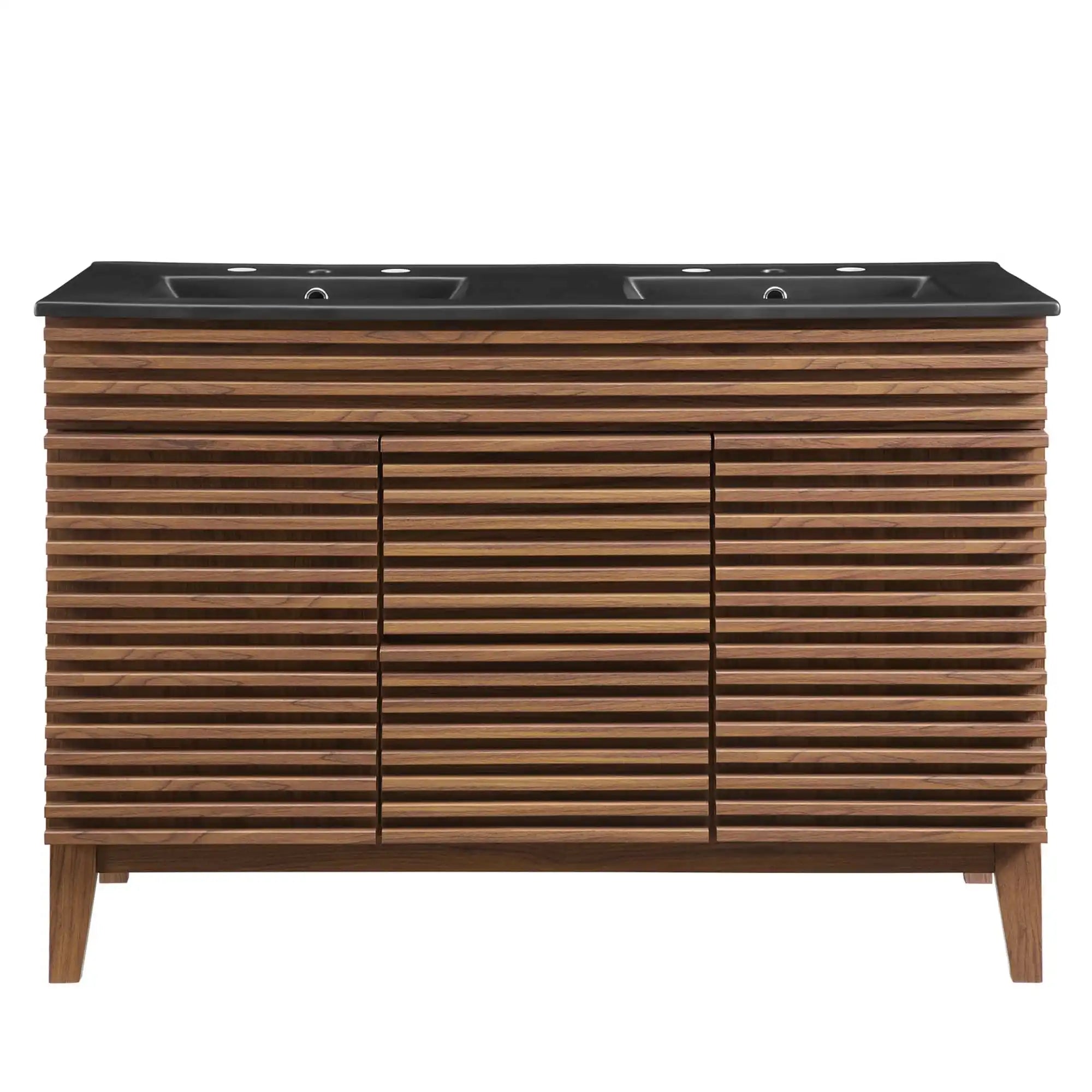 Render 48" Double Sink Bathroom Vanity by Modway - Best Buy Furniture