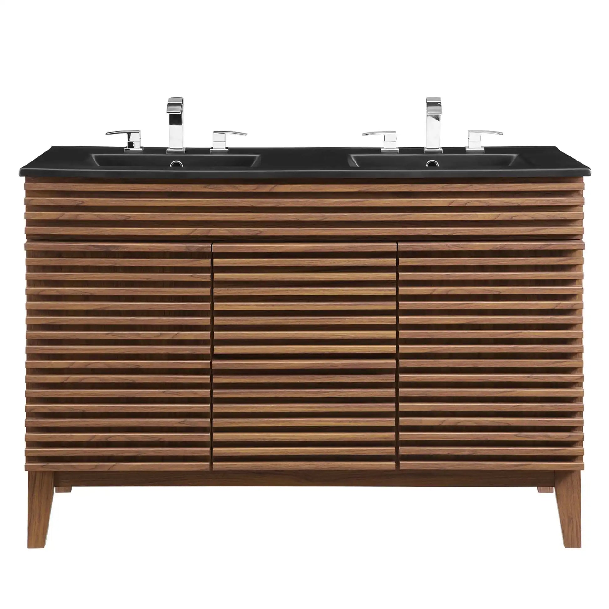 Render 48" Double Sink Bathroom Vanity by Modway - Best Buy Furniture