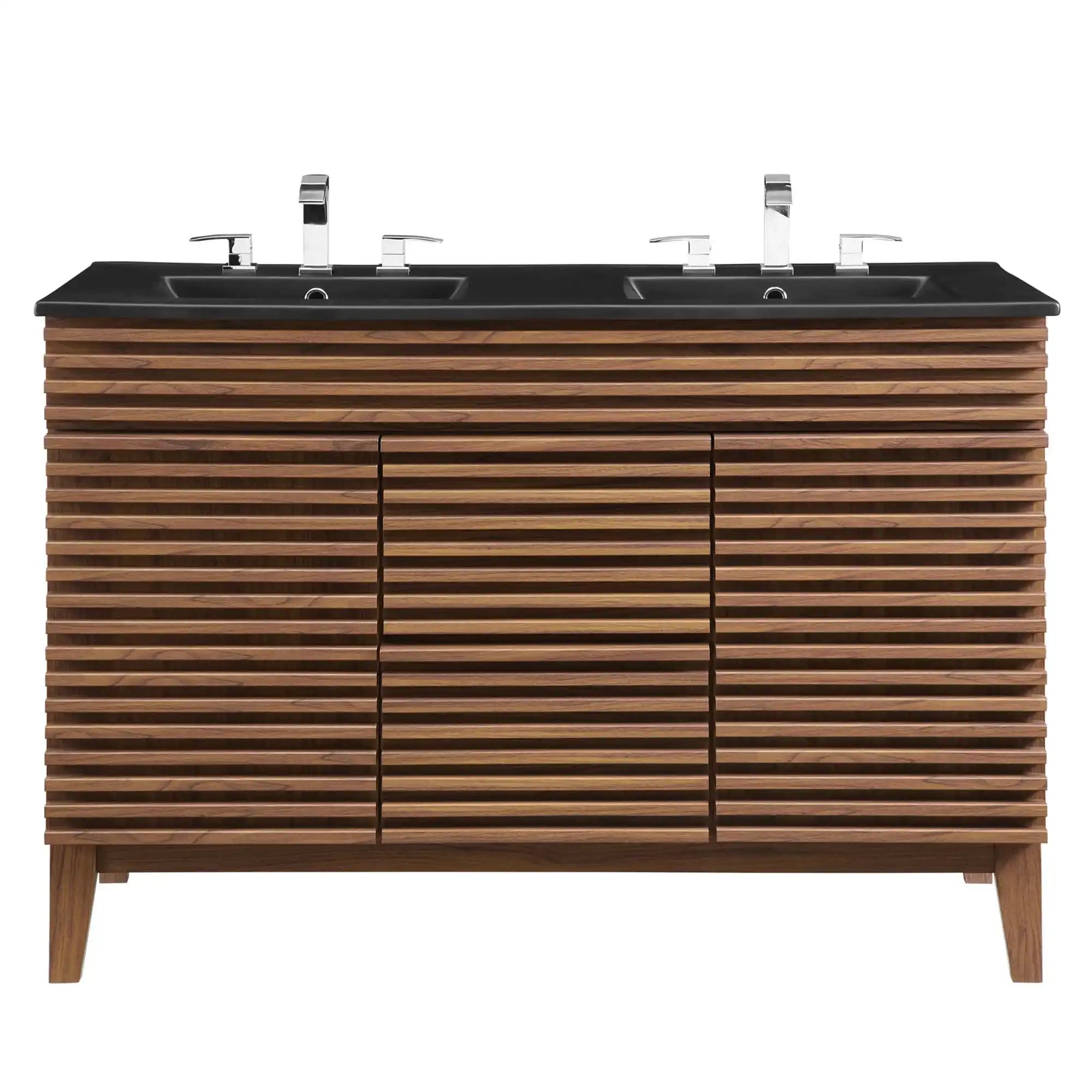 Render 48" Double Sink Bathroom Vanity by Modway - Best Buy Furniture