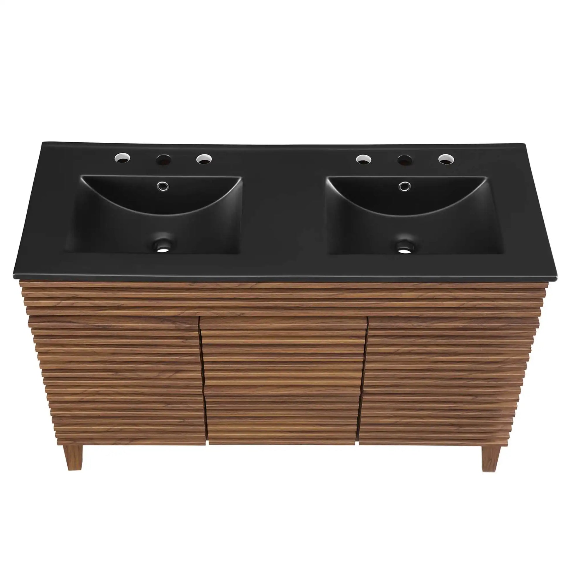 Render 48" Double Sink Bathroom Vanity by Modway - Best Buy Furniture