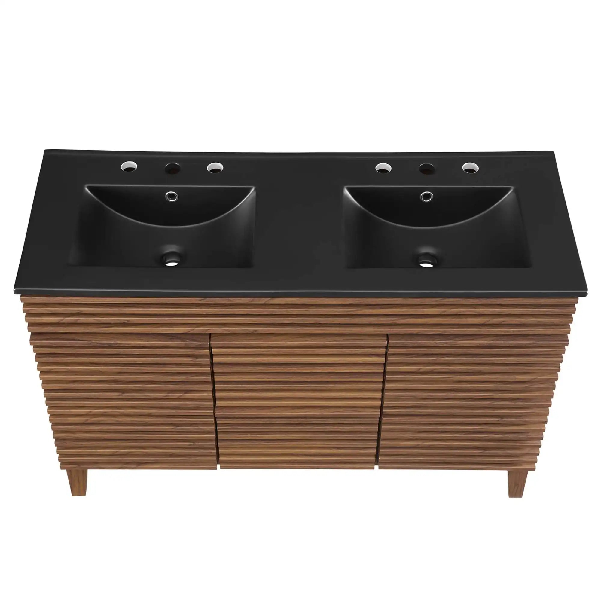 Render 48" Double Sink Bathroom Vanity by Modway - Best Buy Furniture
