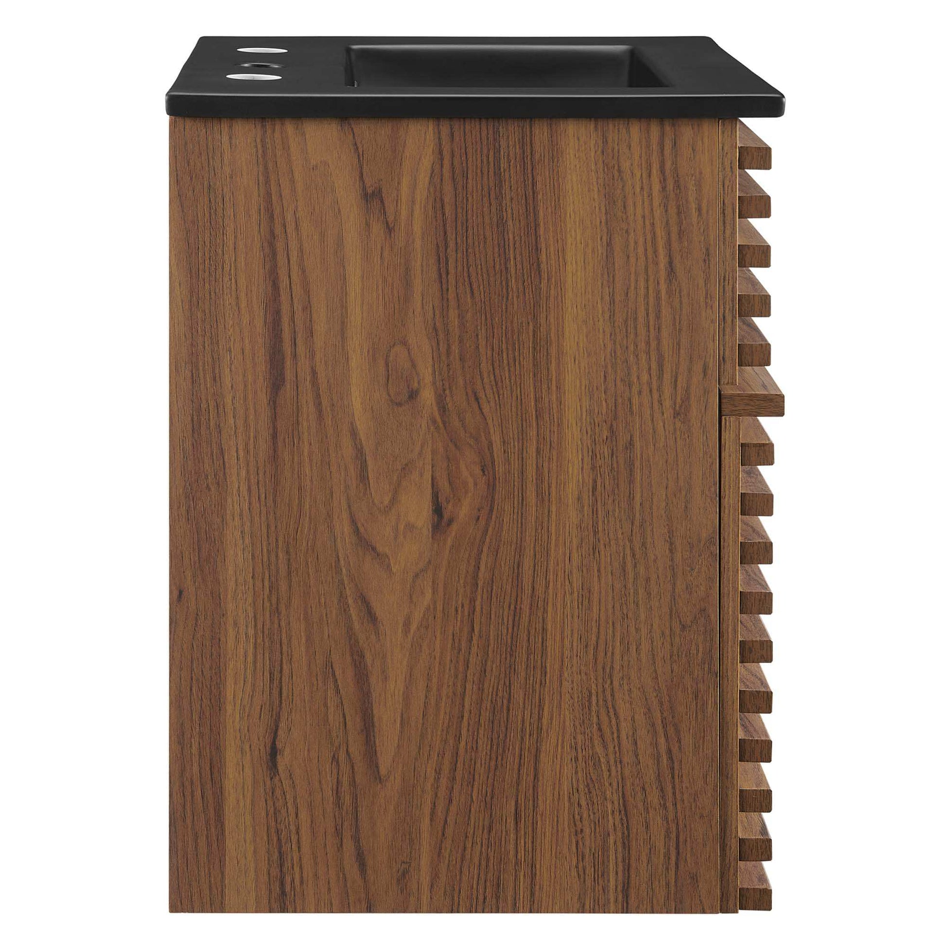 Render 18" Wall-Mount Bathroom Vanity by Modway - Best Buy Furniture