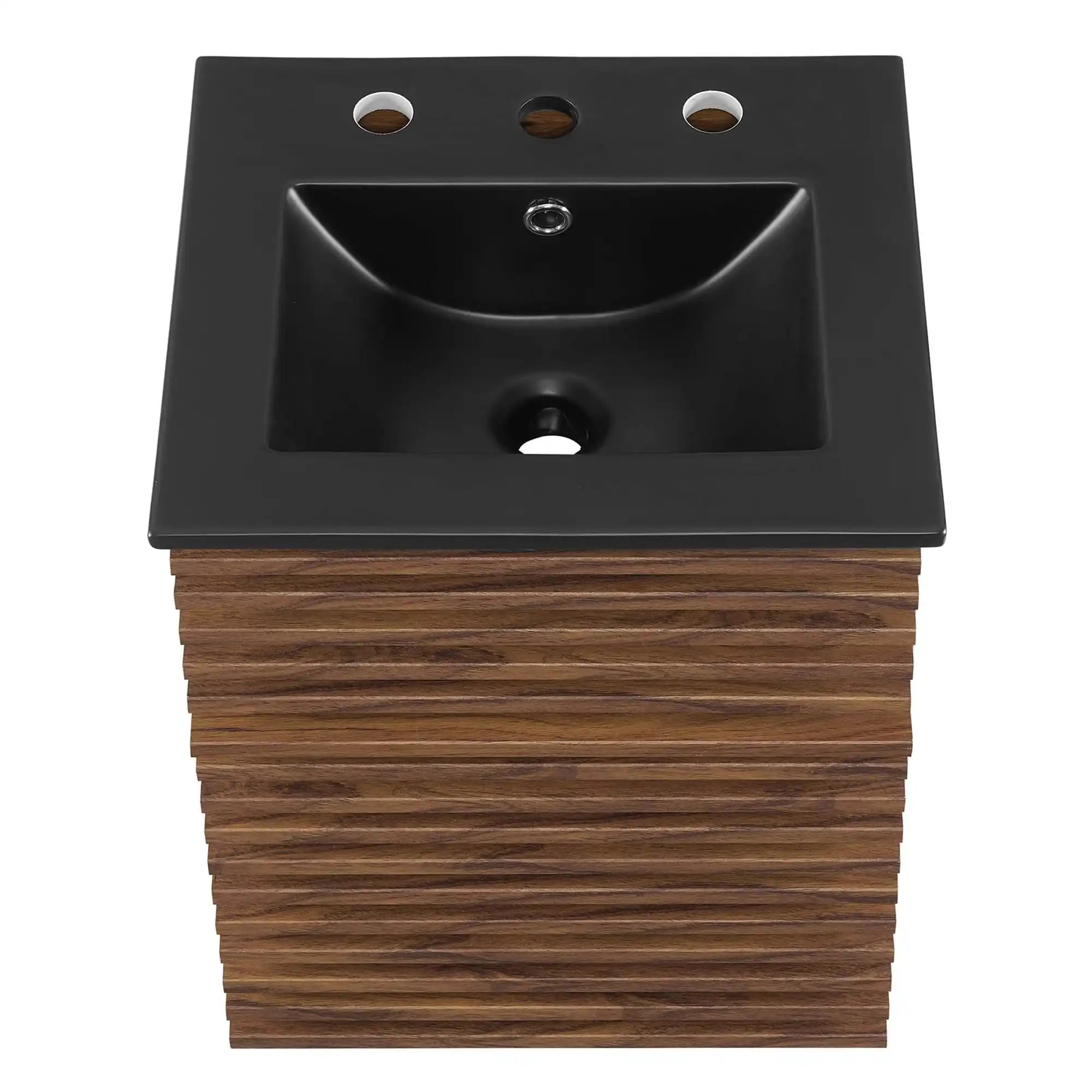 Render 18" Wall-Mount Bathroom Vanity by Modway - Best Buy Furniture