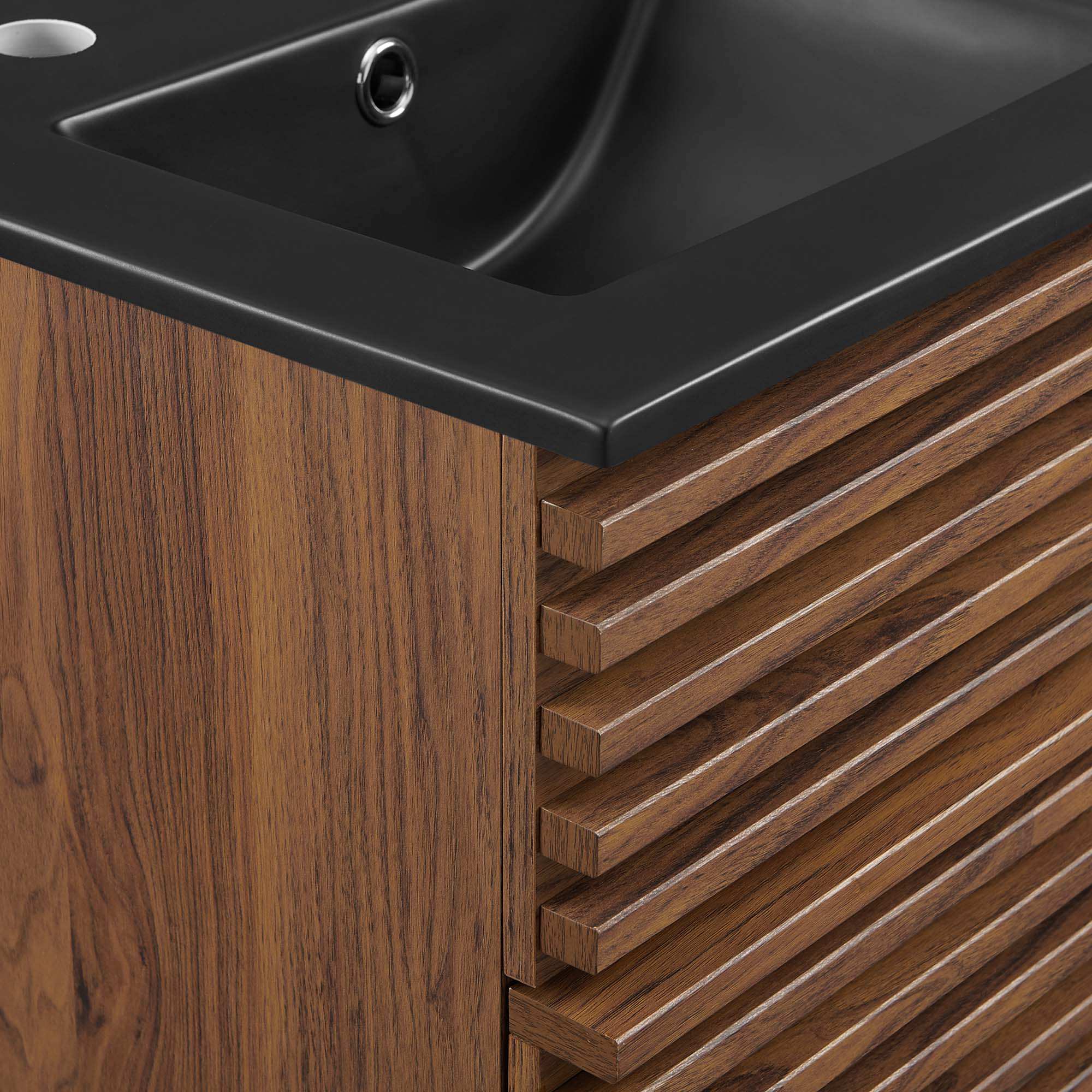 Render 18" Wall-Mount Bathroom Vanity by Modway - Best Buy Furniture