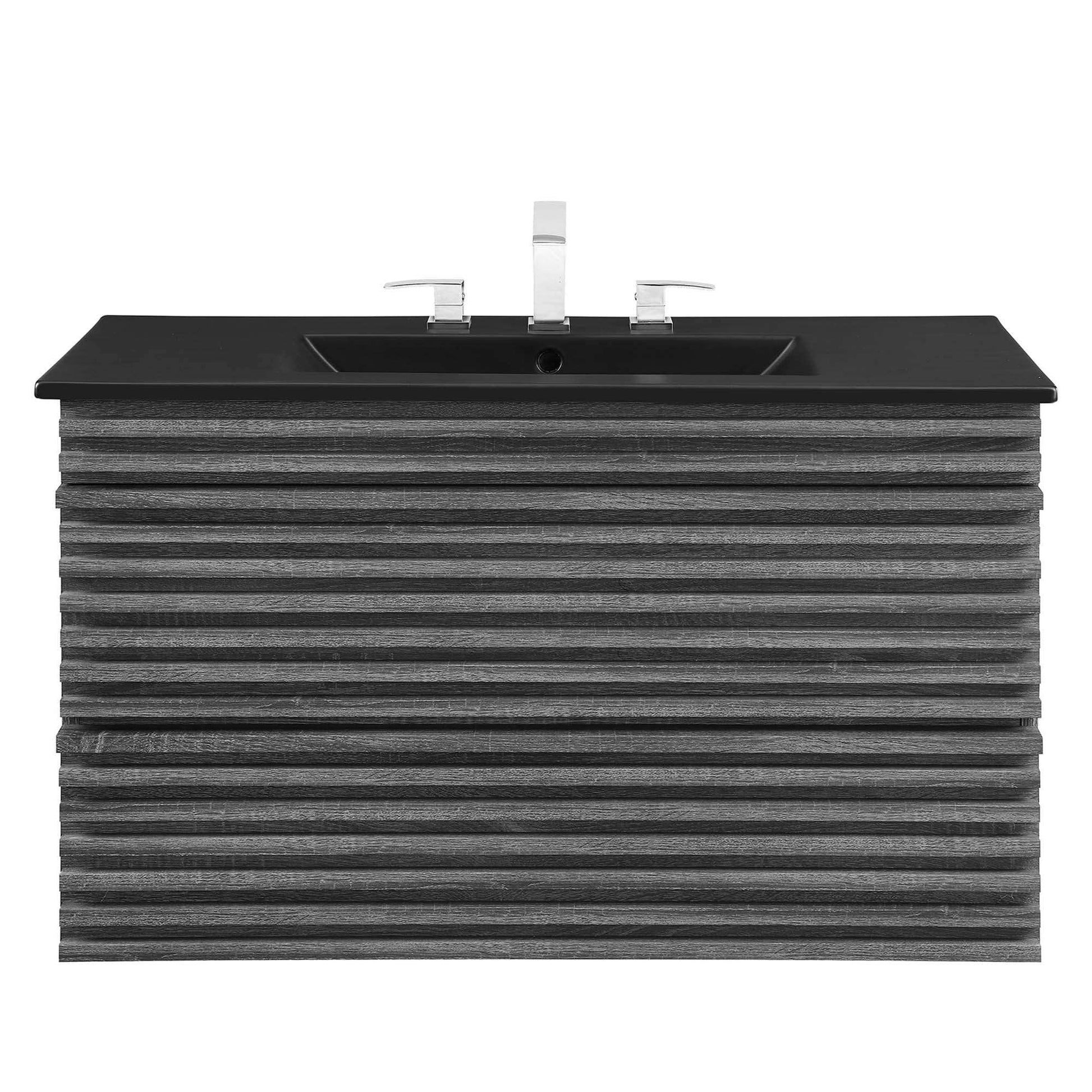 Render 36" Wall-Mount Bathroom Vanity by Modway - Best Buy Furniture