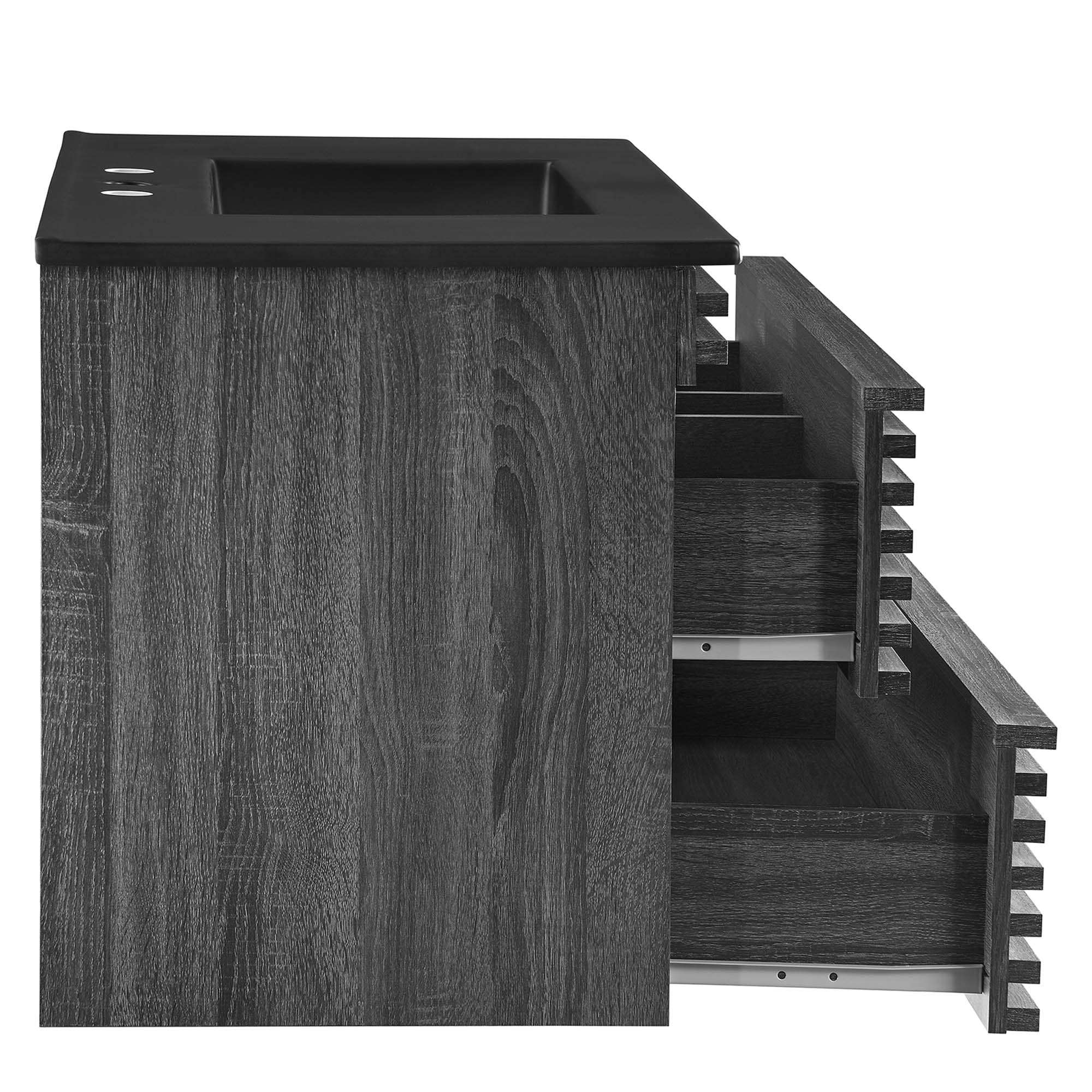 Render 36" Wall-Mount Bathroom Vanity by Modway - Best Buy Furniture
