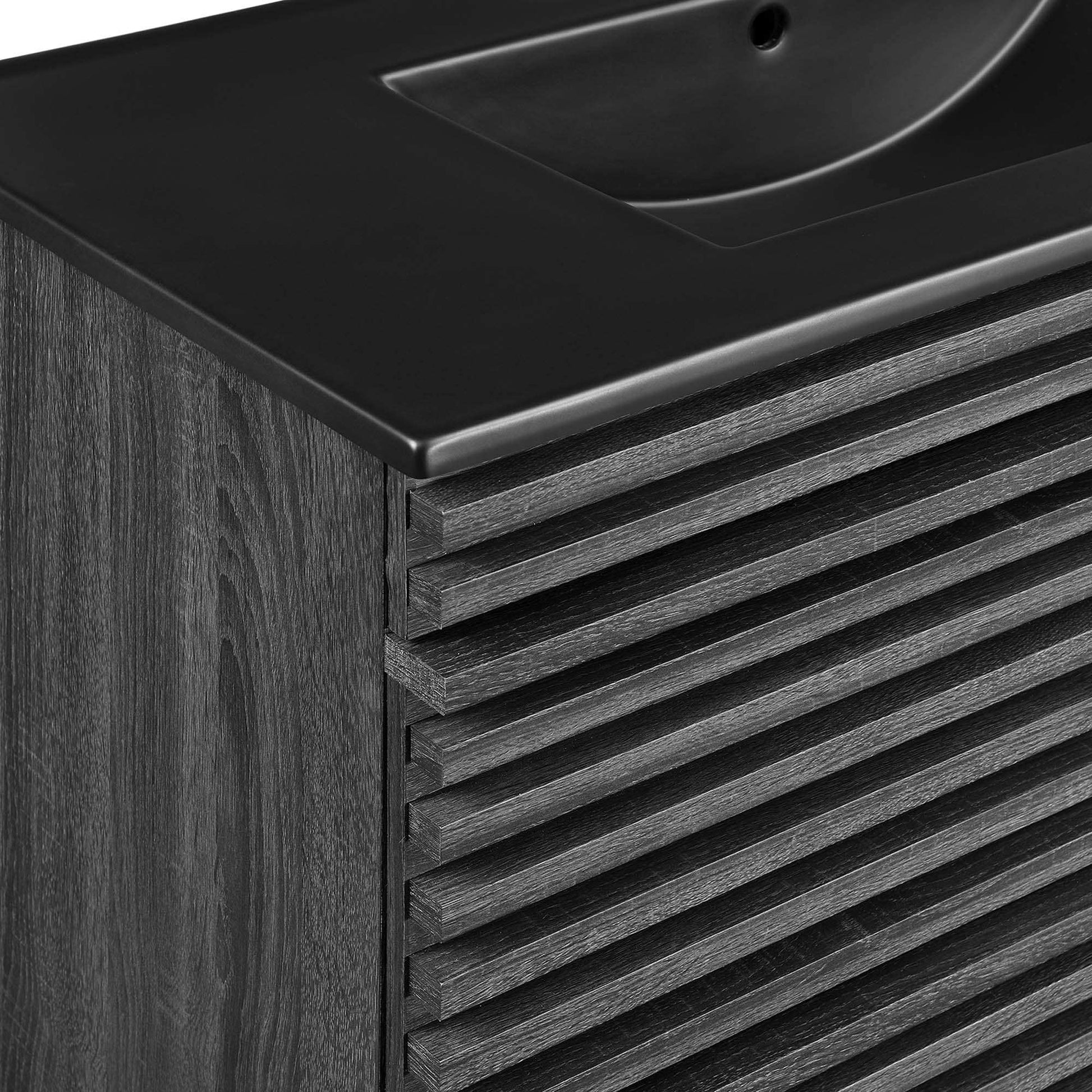 Render 36" Wall-Mount Bathroom Vanity by Modway - Best Buy Furniture