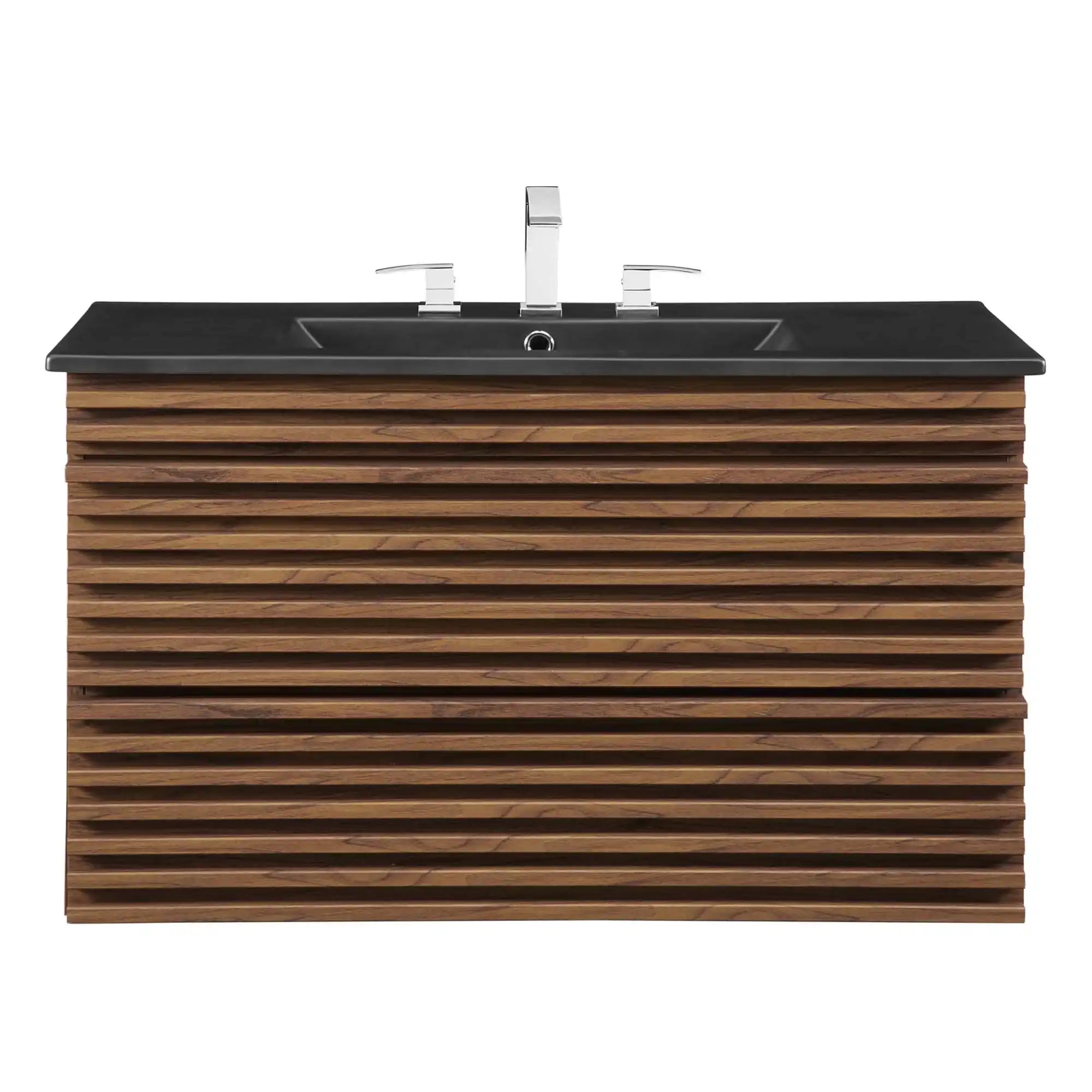 Render 36" Wall-Mount Bathroom Vanity by Modway - Best Buy Furniture