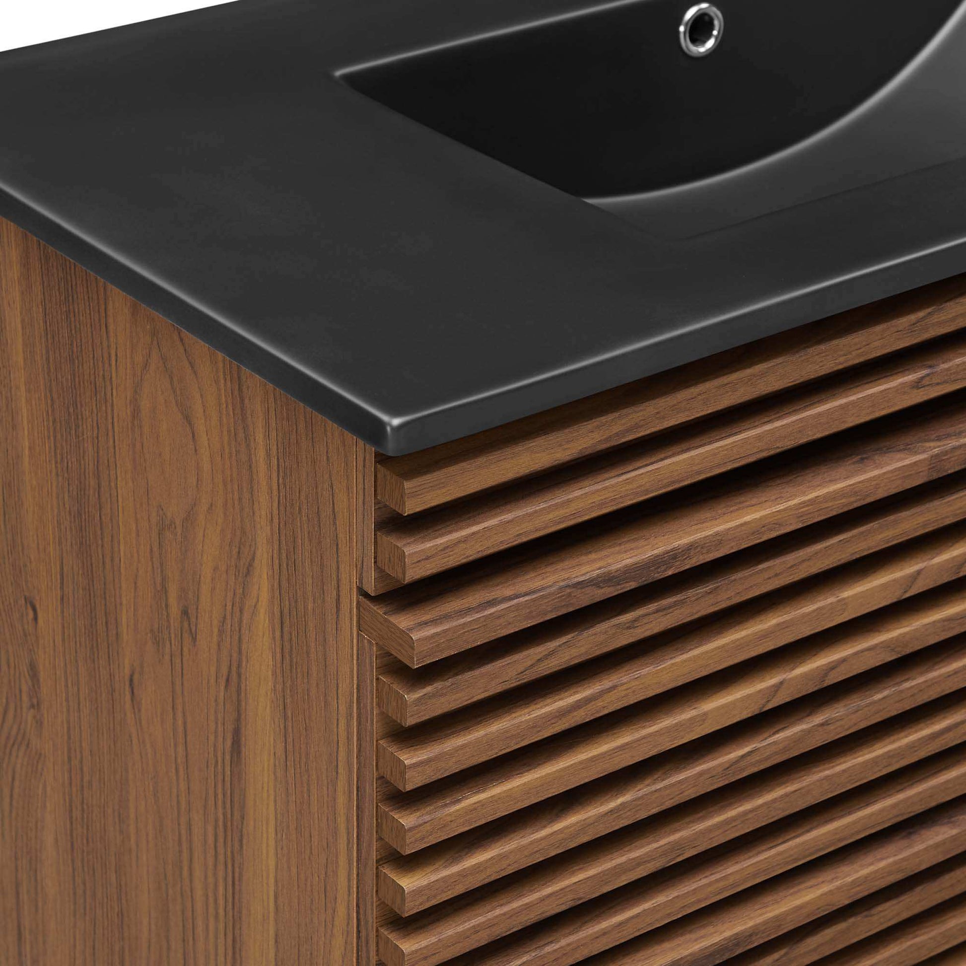 Render 36" Wall-Mount Bathroom Vanity by Modway - Best Buy Furniture