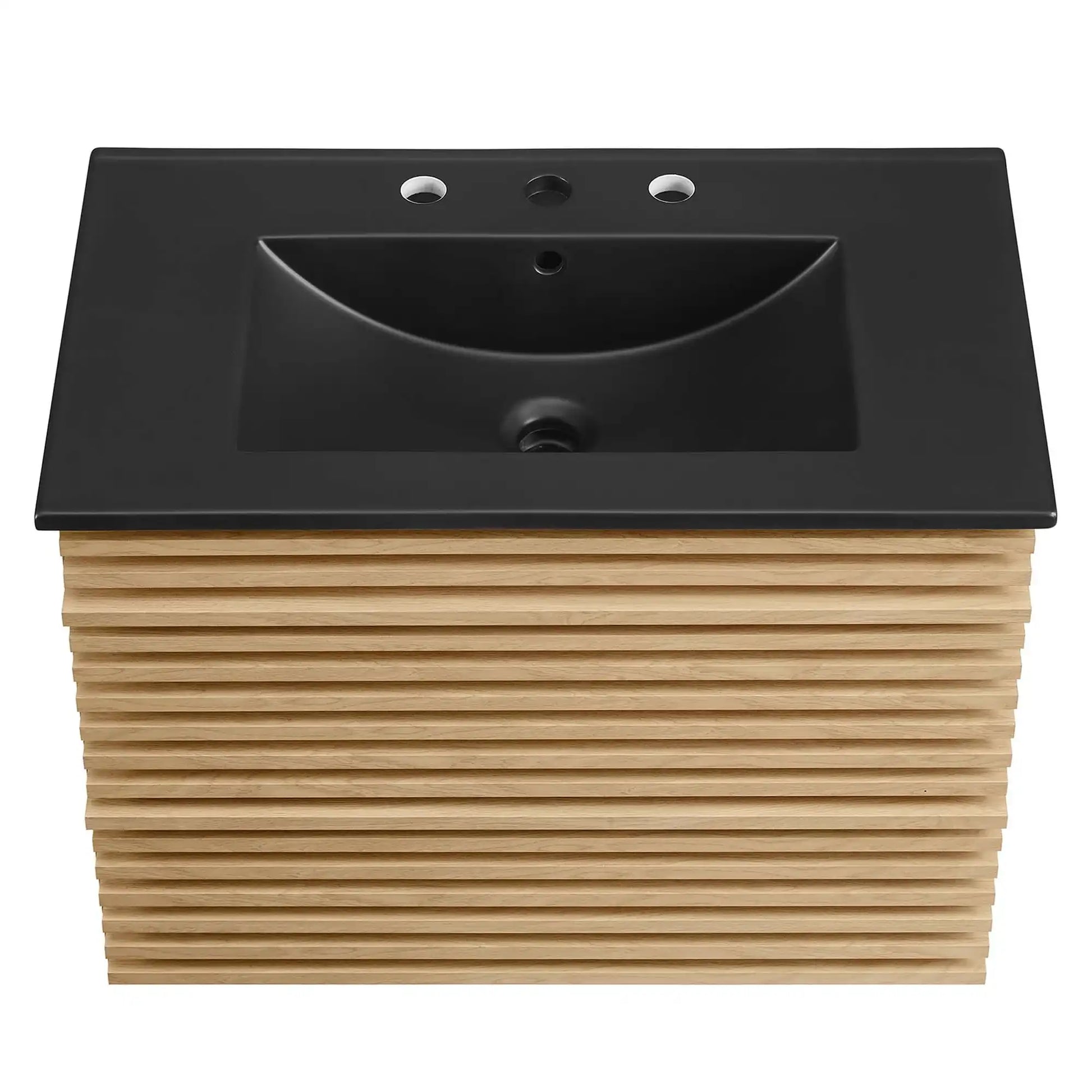 Render 30" Wall-Mount Bathroom Vanity by Modway - Best Buy Furniture