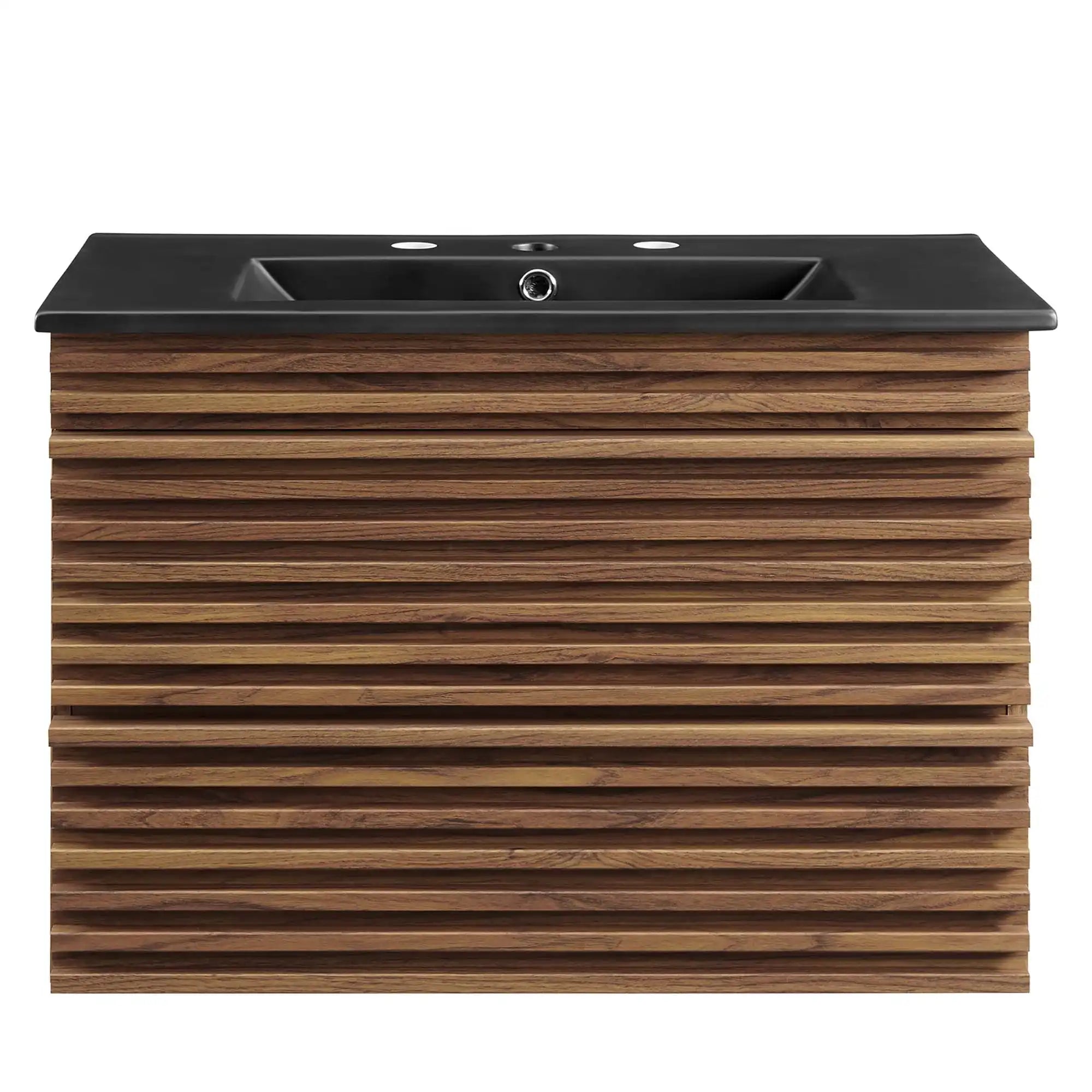 Render 30" Wall-Mount Bathroom Vanity by Modway - Best Buy Furniture