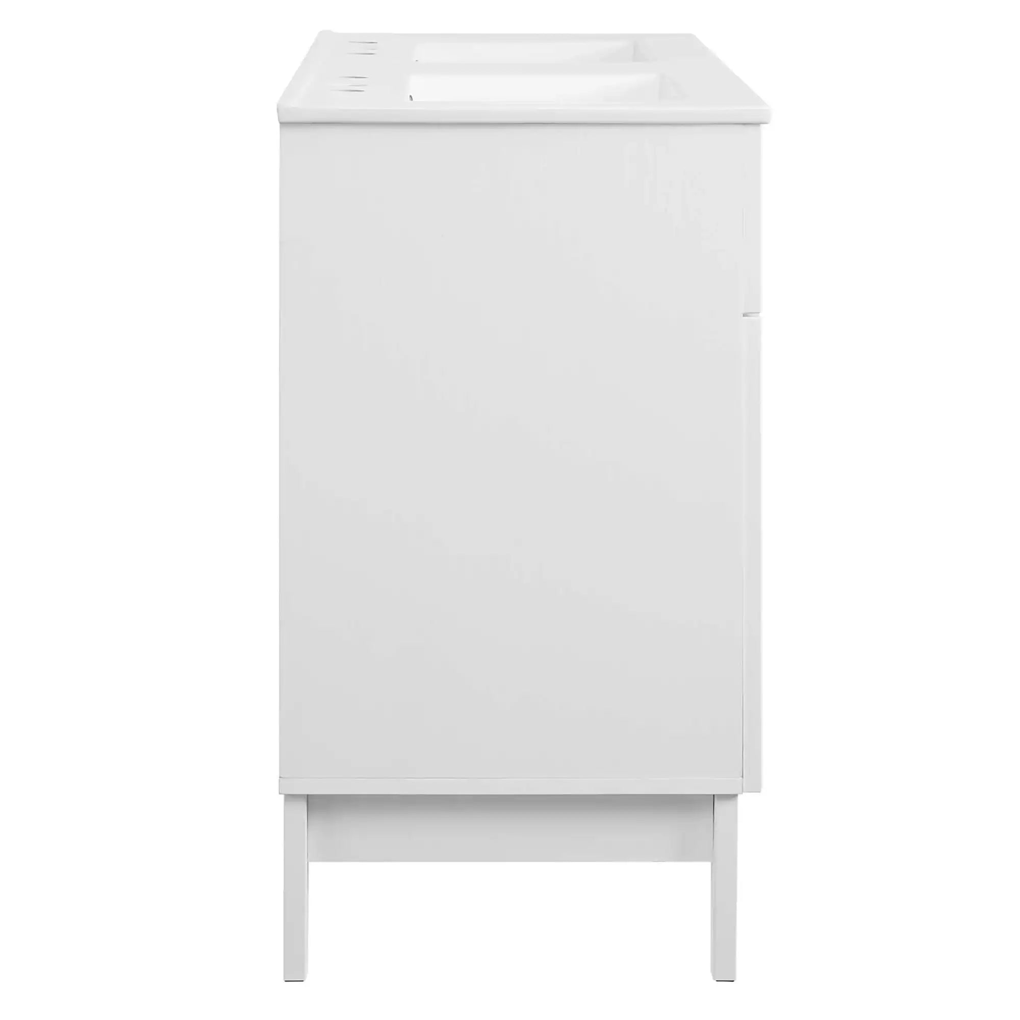 Isle 48" Double Bathroom Vanity Cabinet by Modway - Best Buy Furniture
