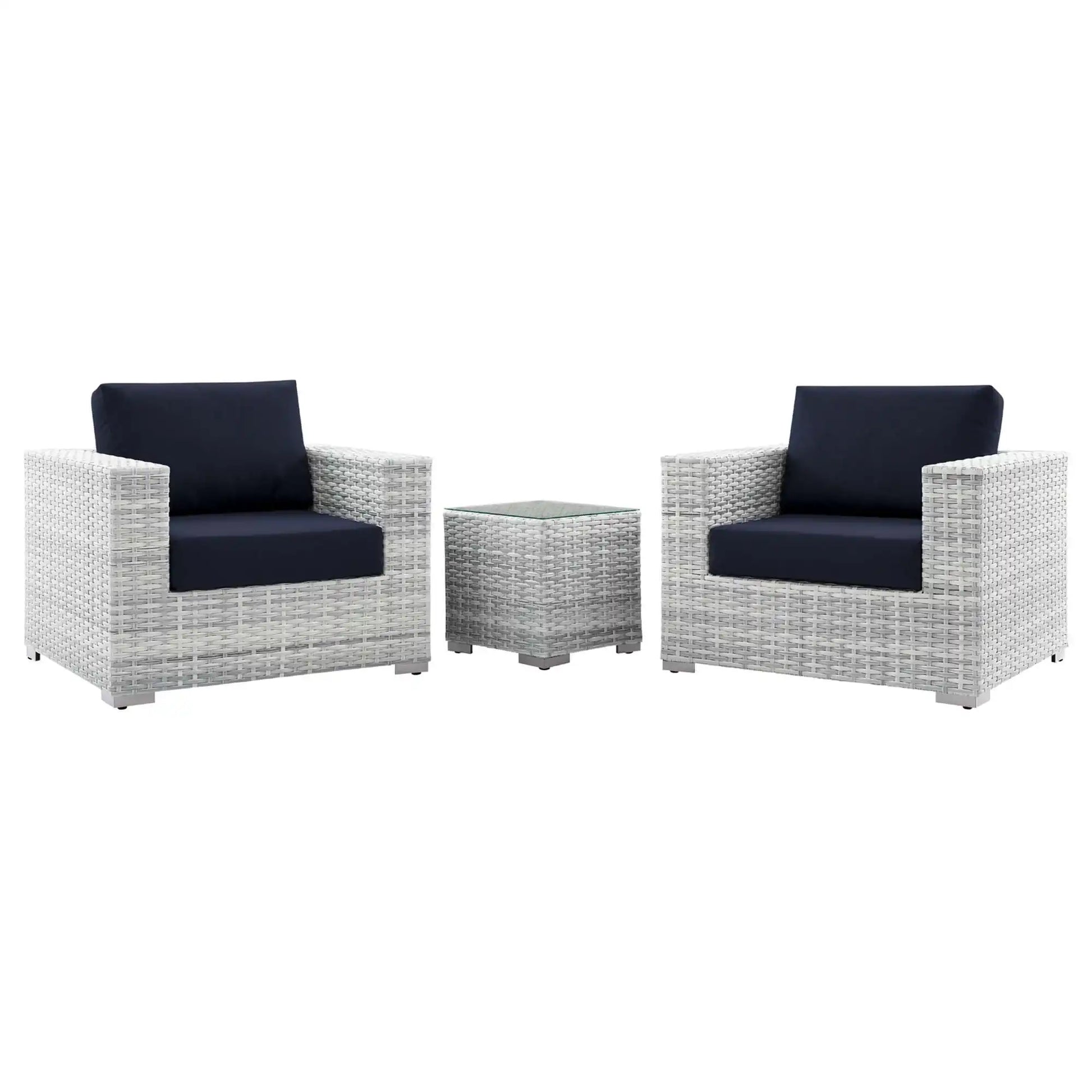 Convene 3-Piece Outdoor Patio Set by Modway - Best Buy Furniture