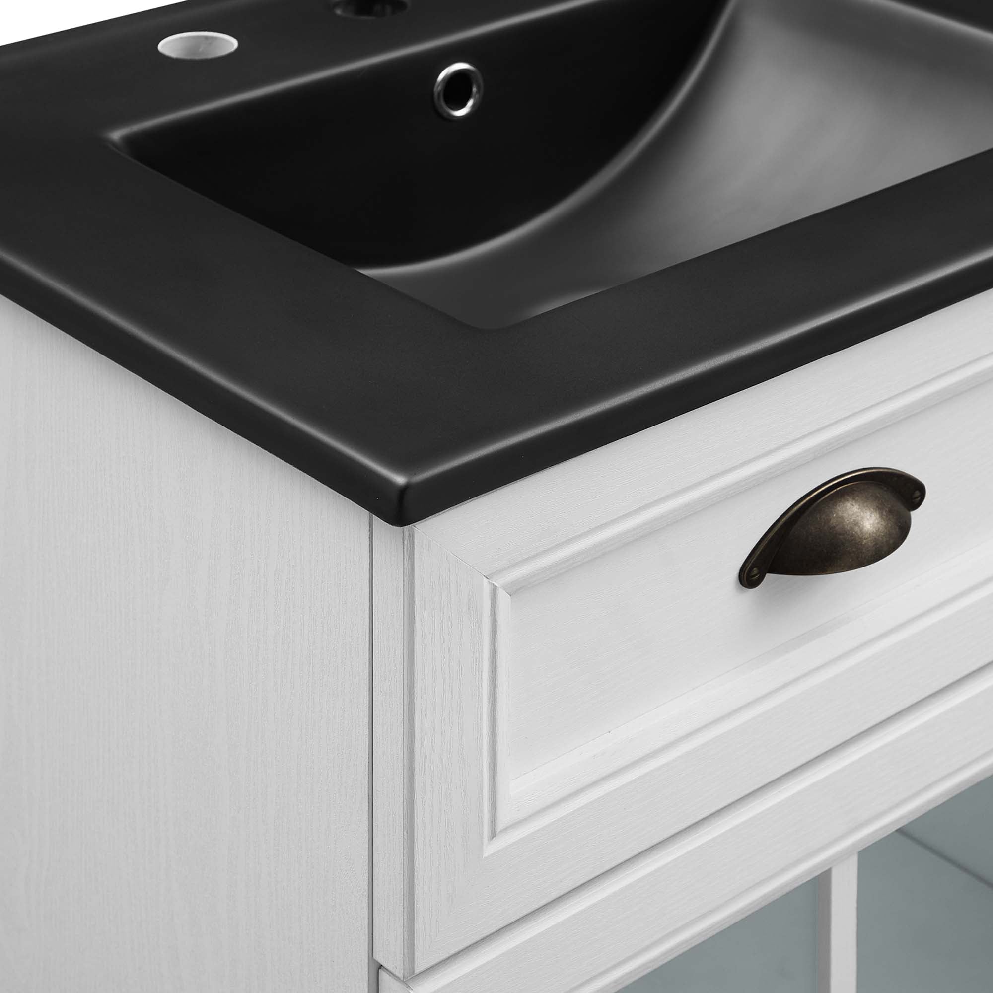 Isle 48" Double Bathroom Vanity Cabinet by Modway - Best Buy Furniture