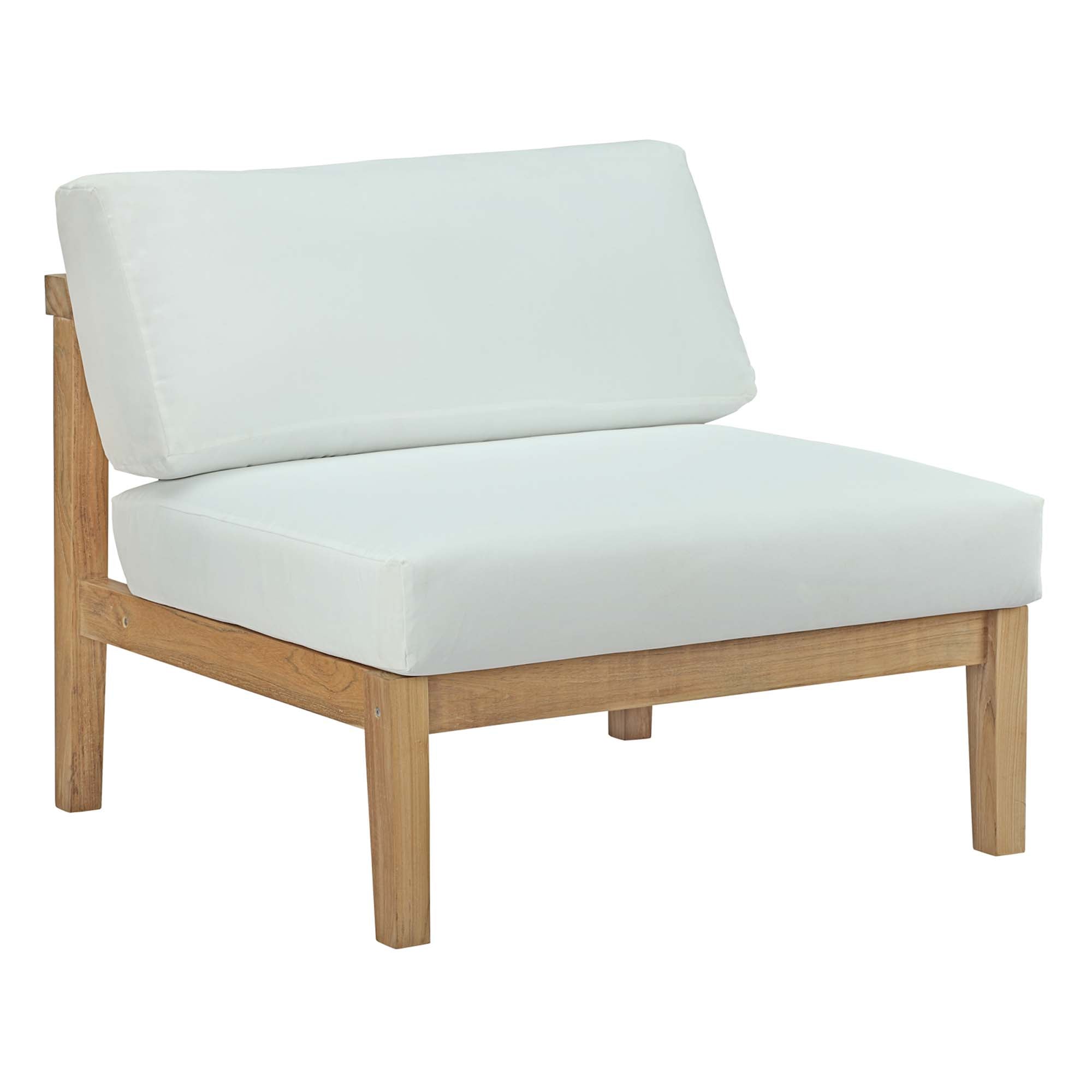 Bayport 6 Piece Outdoor Patio Teak Set by Modway - Best Buy Furniture