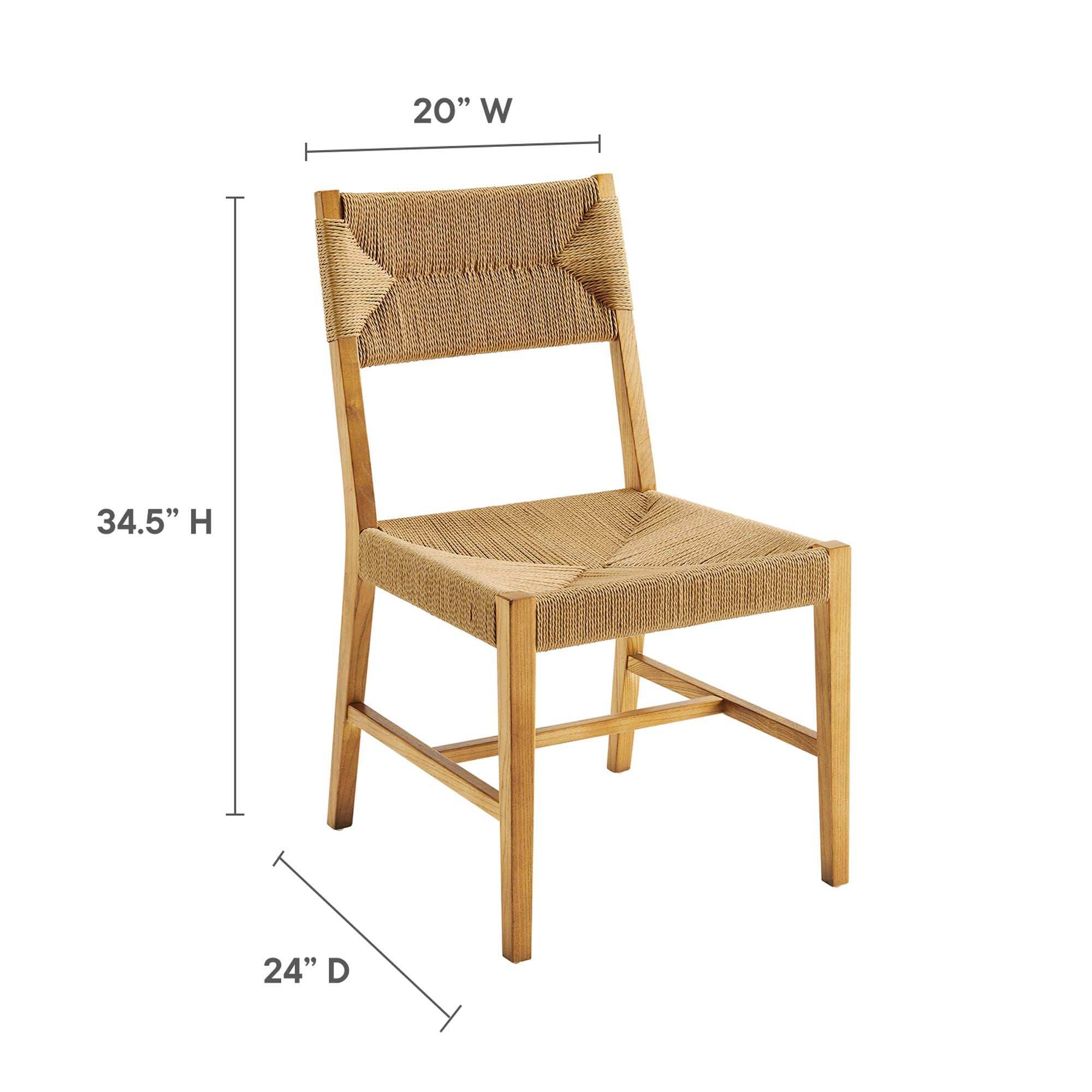 Bodie Wood Dining Chair by Modway - Best Buy Furniture