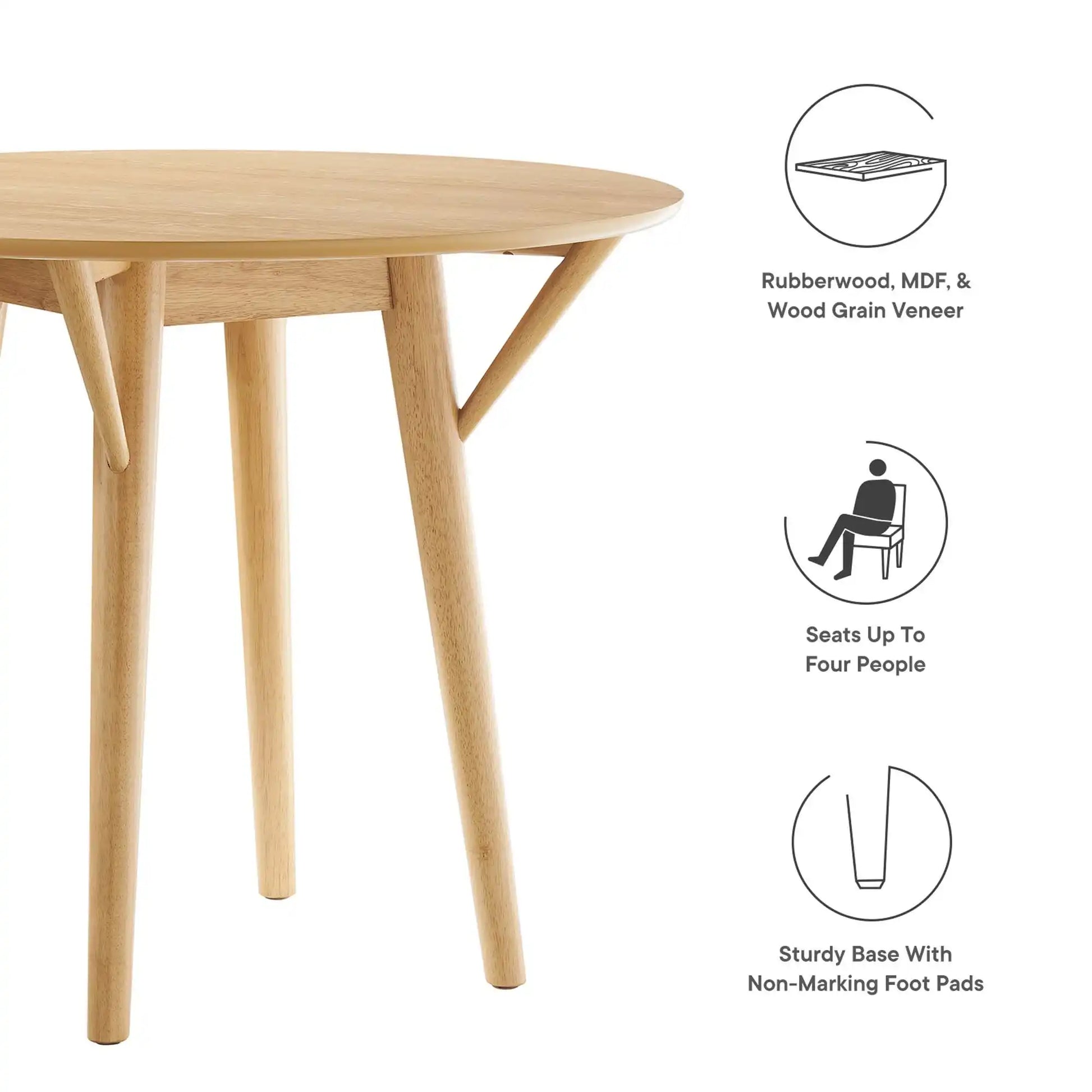 Gallant 36" Dining Table by Modway - Best Buy Furniture