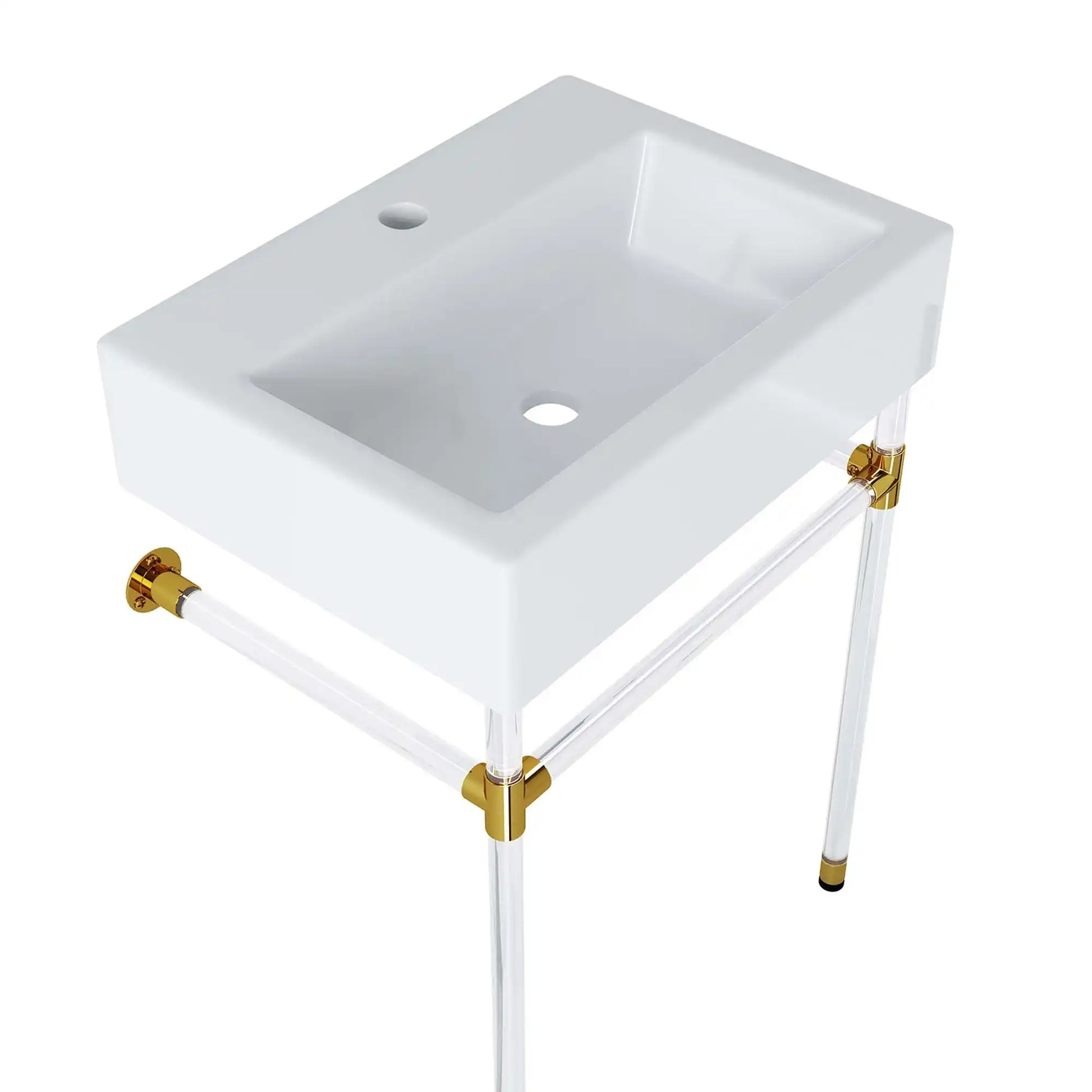 Redeem 24" Acrylic Wall-Mount Bathroom Vanity by Modway - Best Buy Furniture