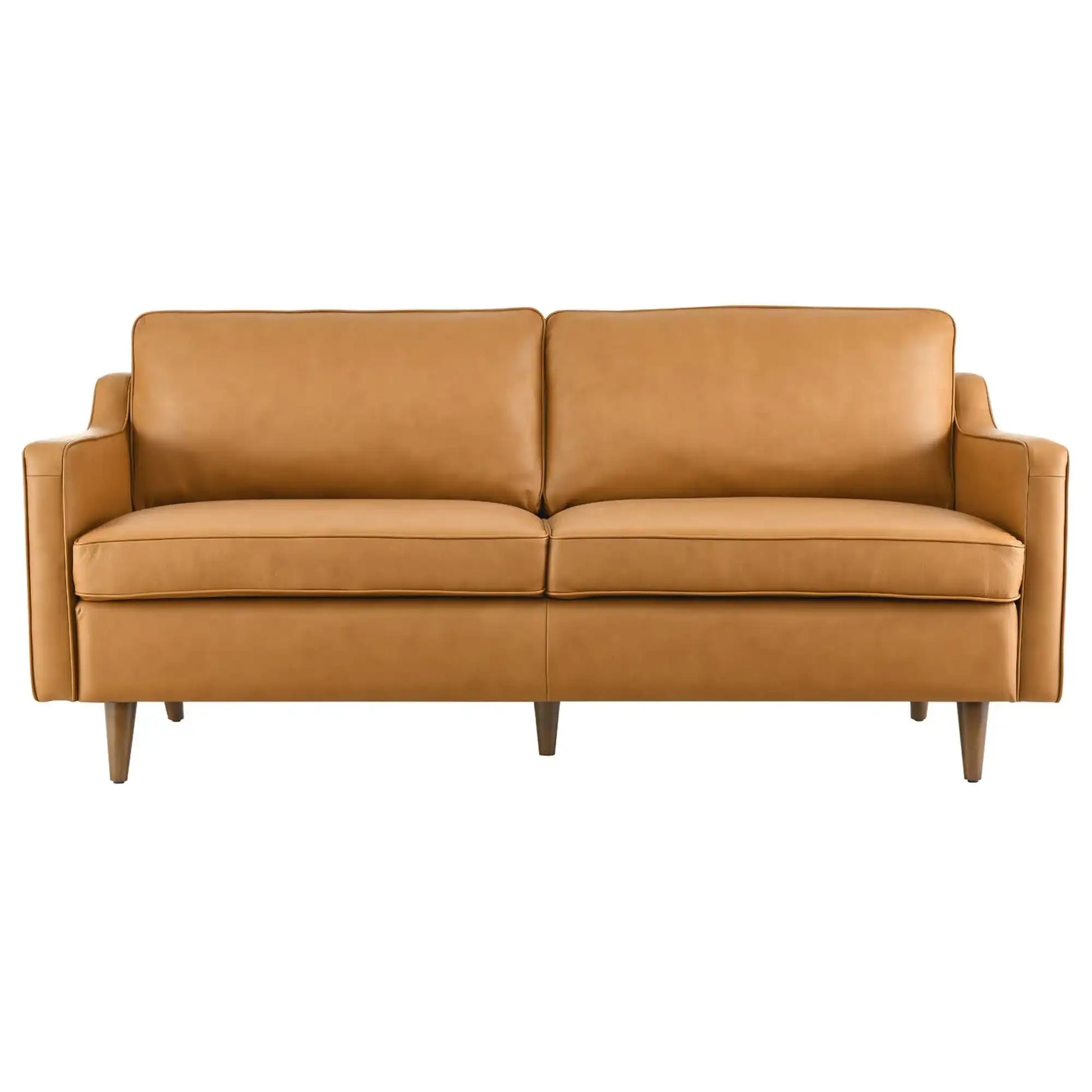 Impart Genuine Leather Sofa by Modway - Best Buy Furniture