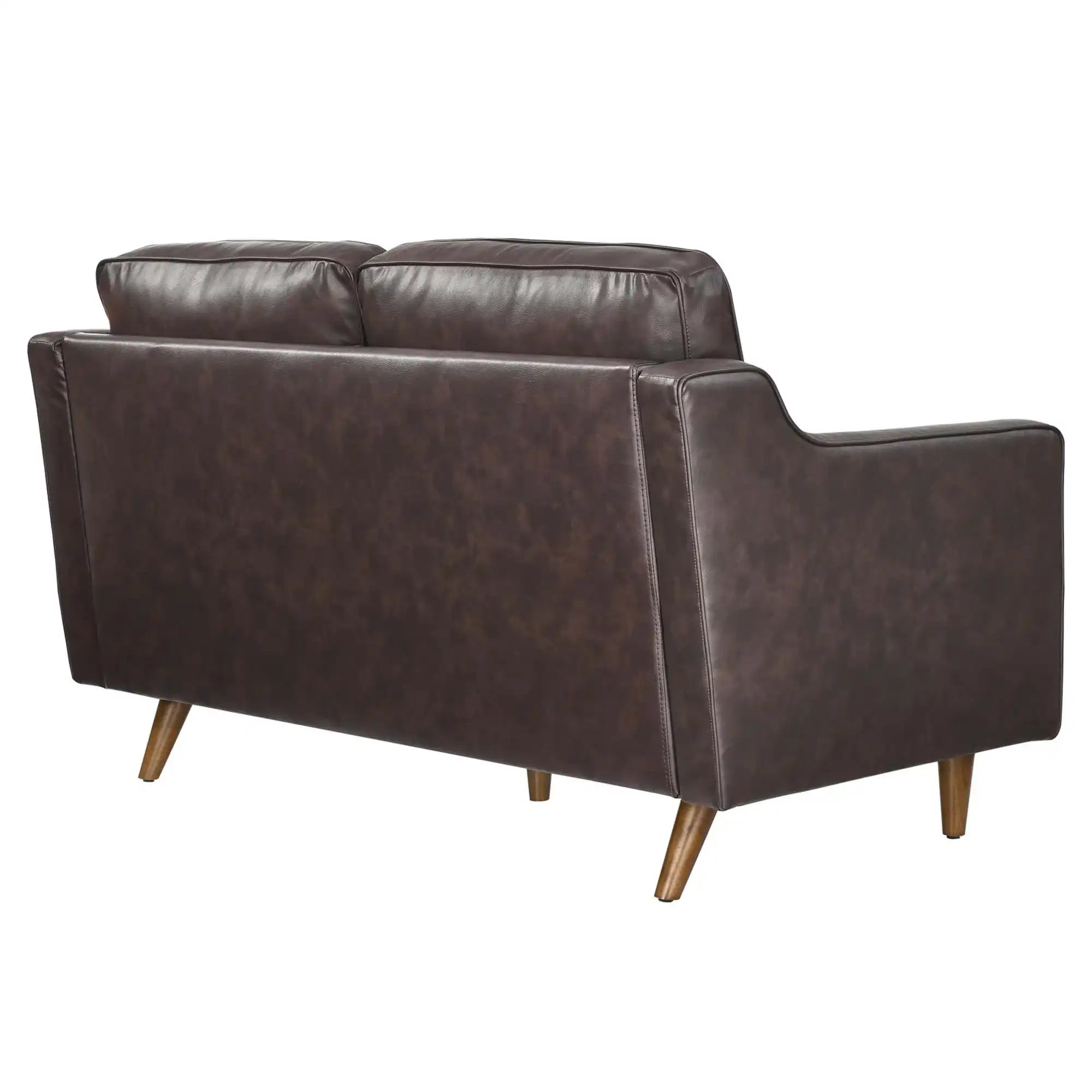Impart Genuine Leather Loveseat by Modway - Best Buy Furniture