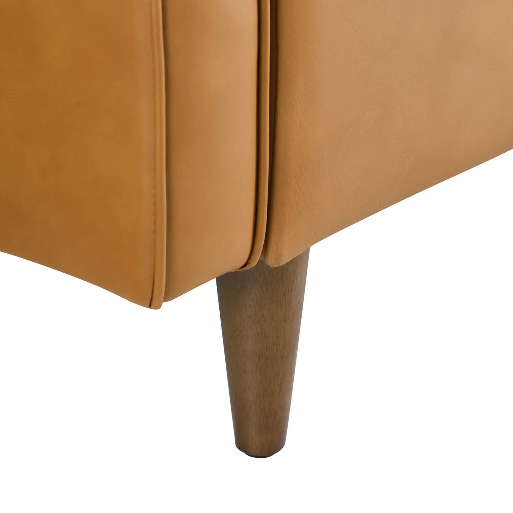 Impart Genuine Leather Loveseat by Modway - Best Buy Furniture