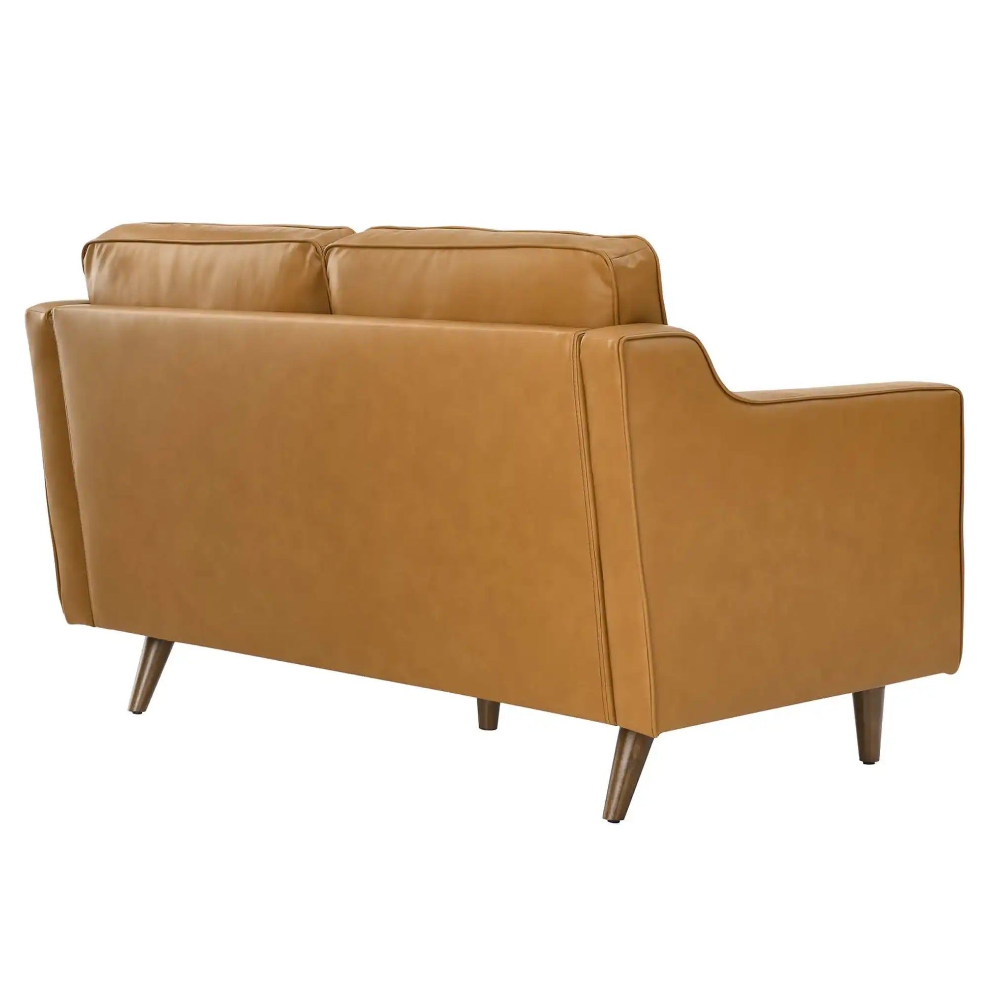 Impart Genuine Leather Loveseat by Modway - Best Buy Furniture
