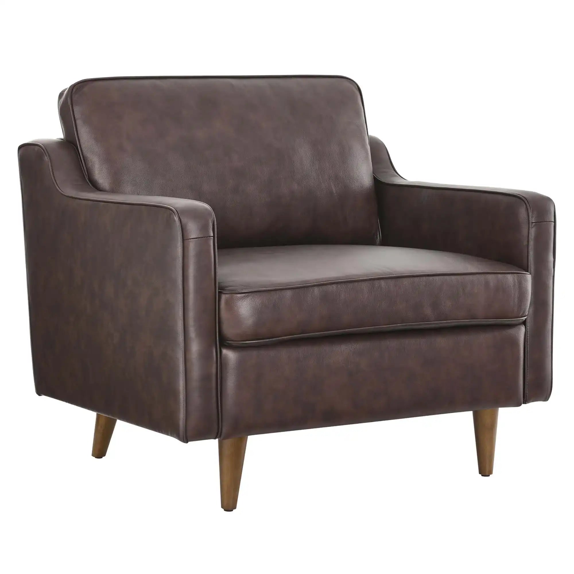 Impart Genuine Leather Armchair by Modway - Best Buy Furniture