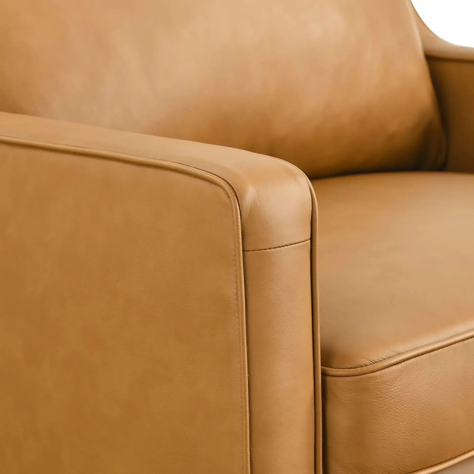 Impart Genuine Leather Armchair by Modway - Best Buy Furniture