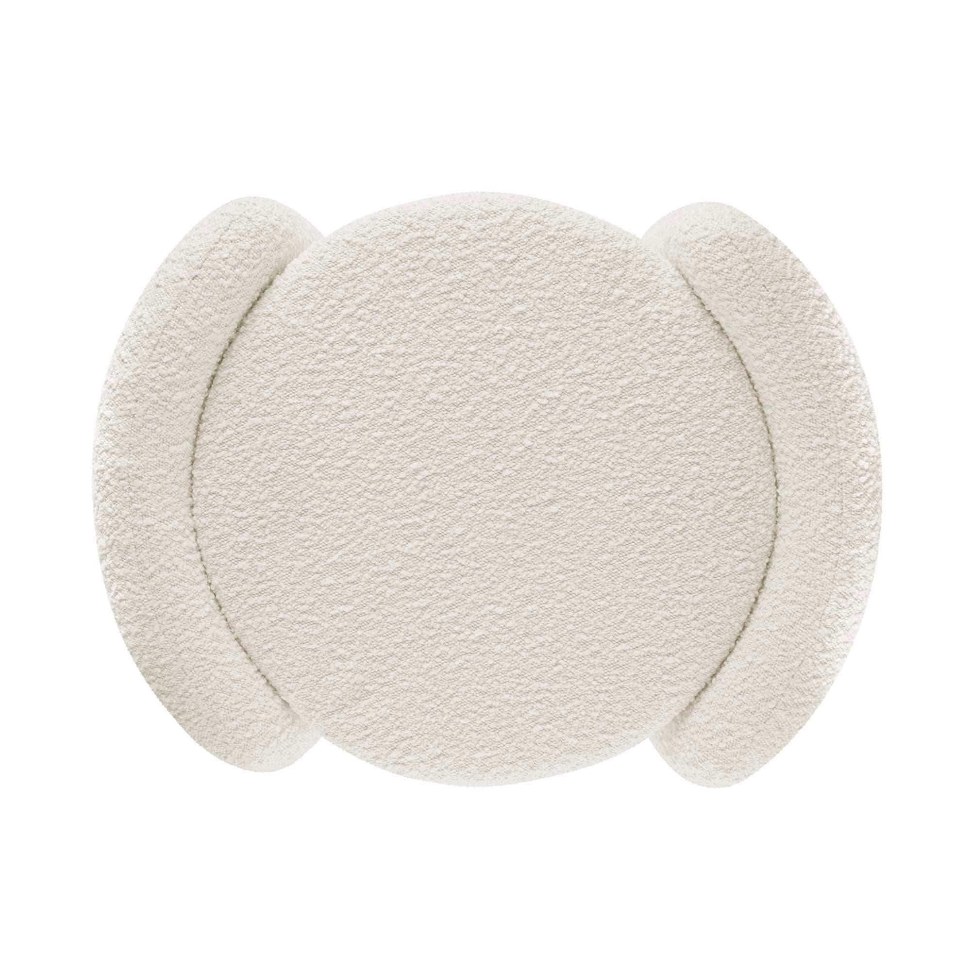 Nebula Boucle Upholstered Ottoman by Modway - Best Buy Furniture