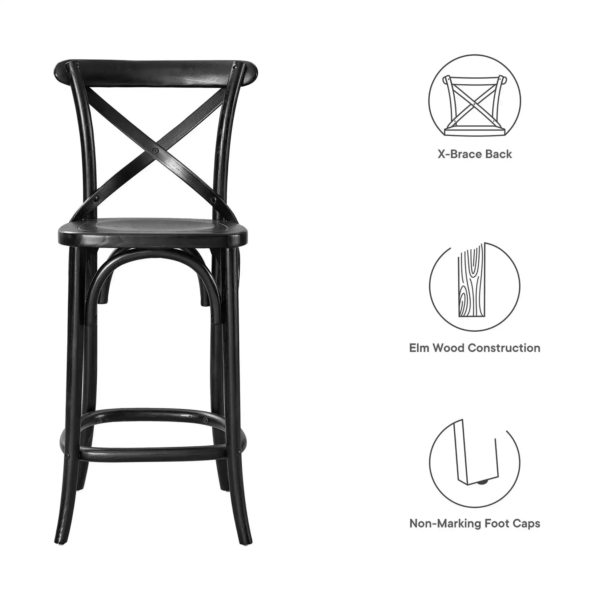 Gear Counter Stool by Modway - Best Buy Furniture