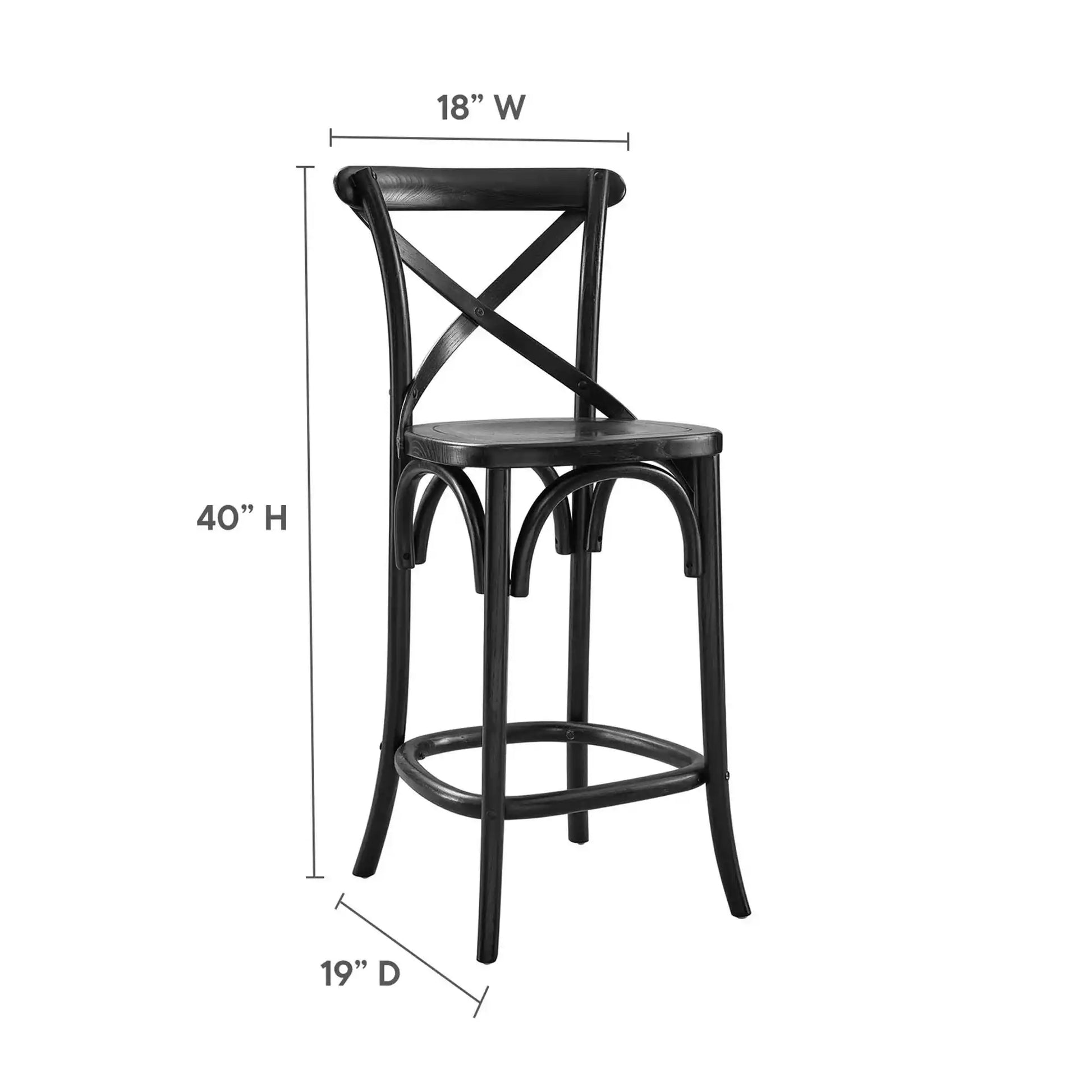 Gear Counter Stool by Modway - Best Buy Furniture
