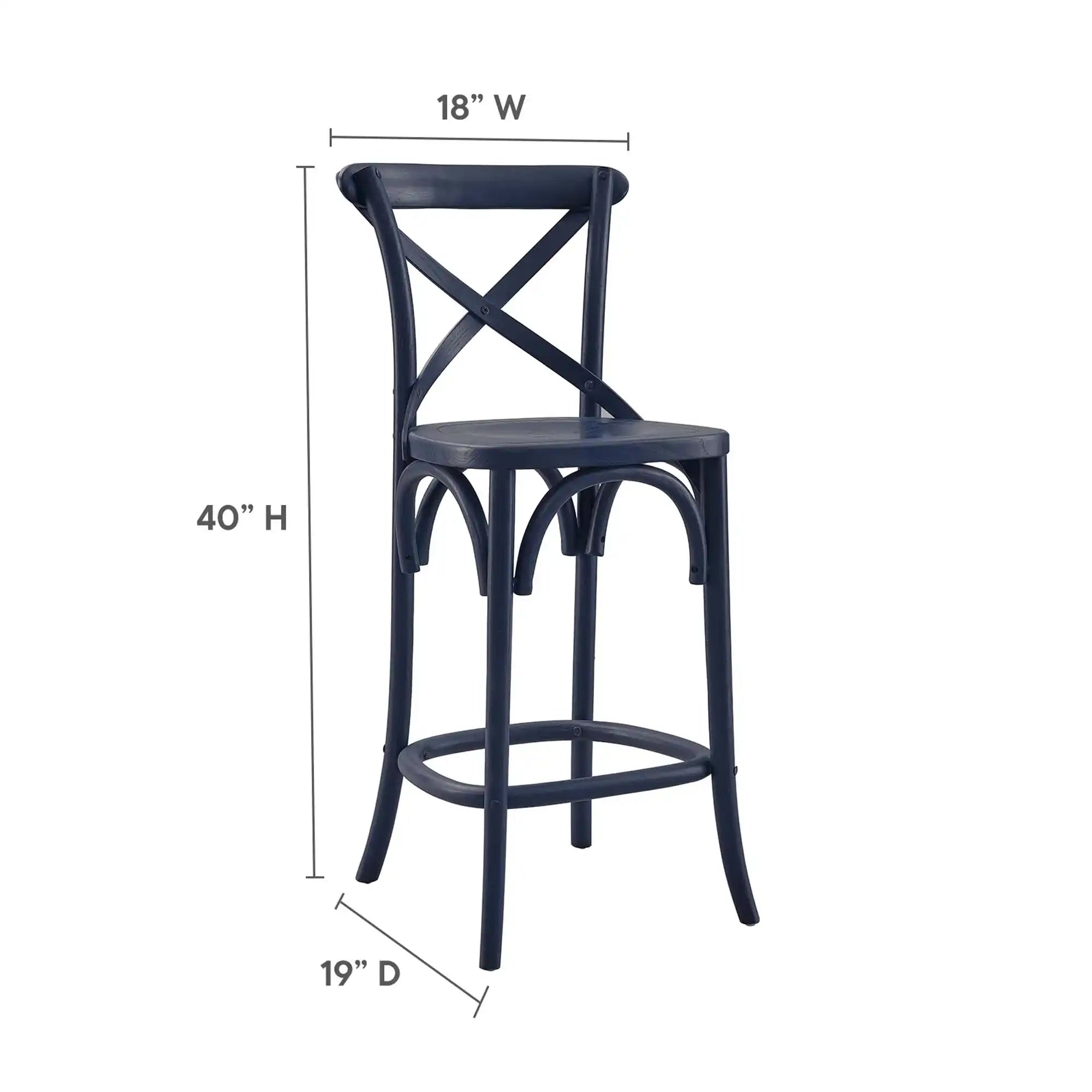 Gear Counter Stool by Modway - Best Buy Furniture