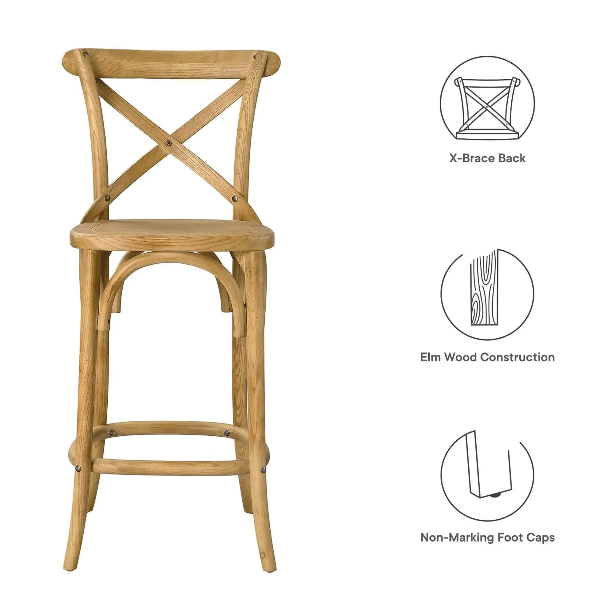 Gear Counter Stool by Modway - Best Buy Furniture