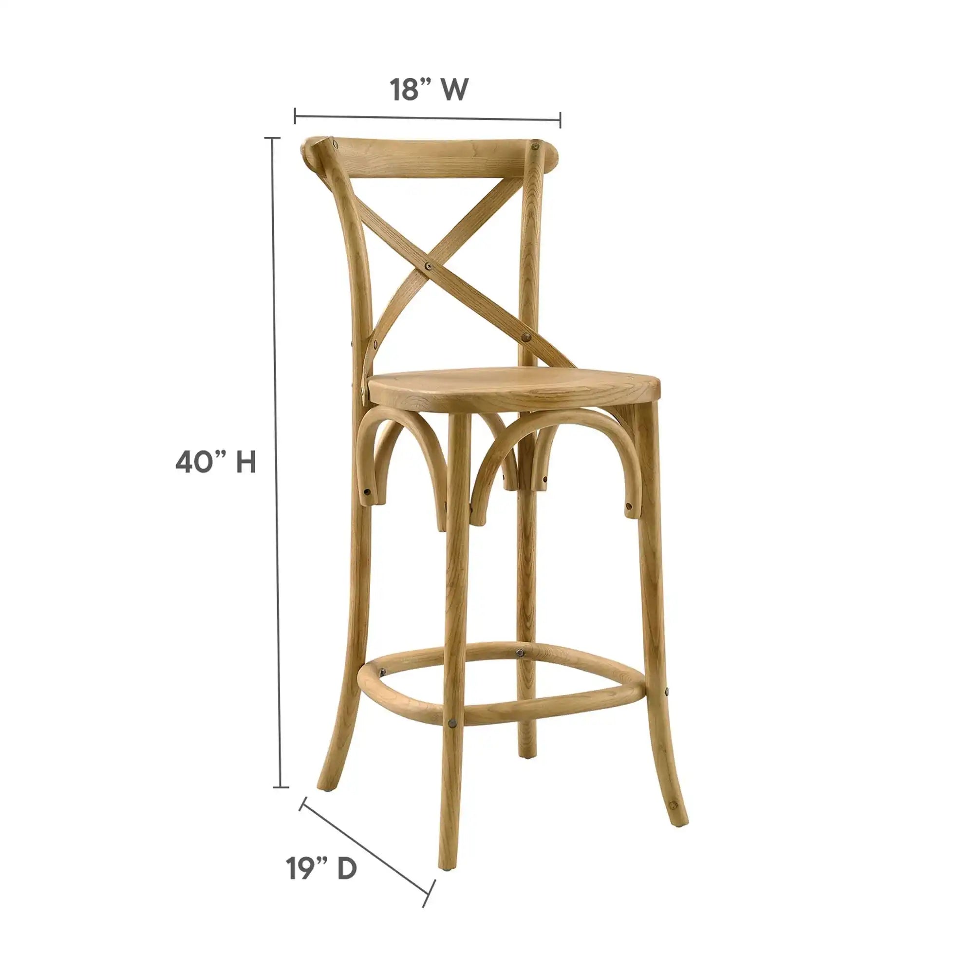 Gear Counter Stool by Modway - Best Buy Furniture