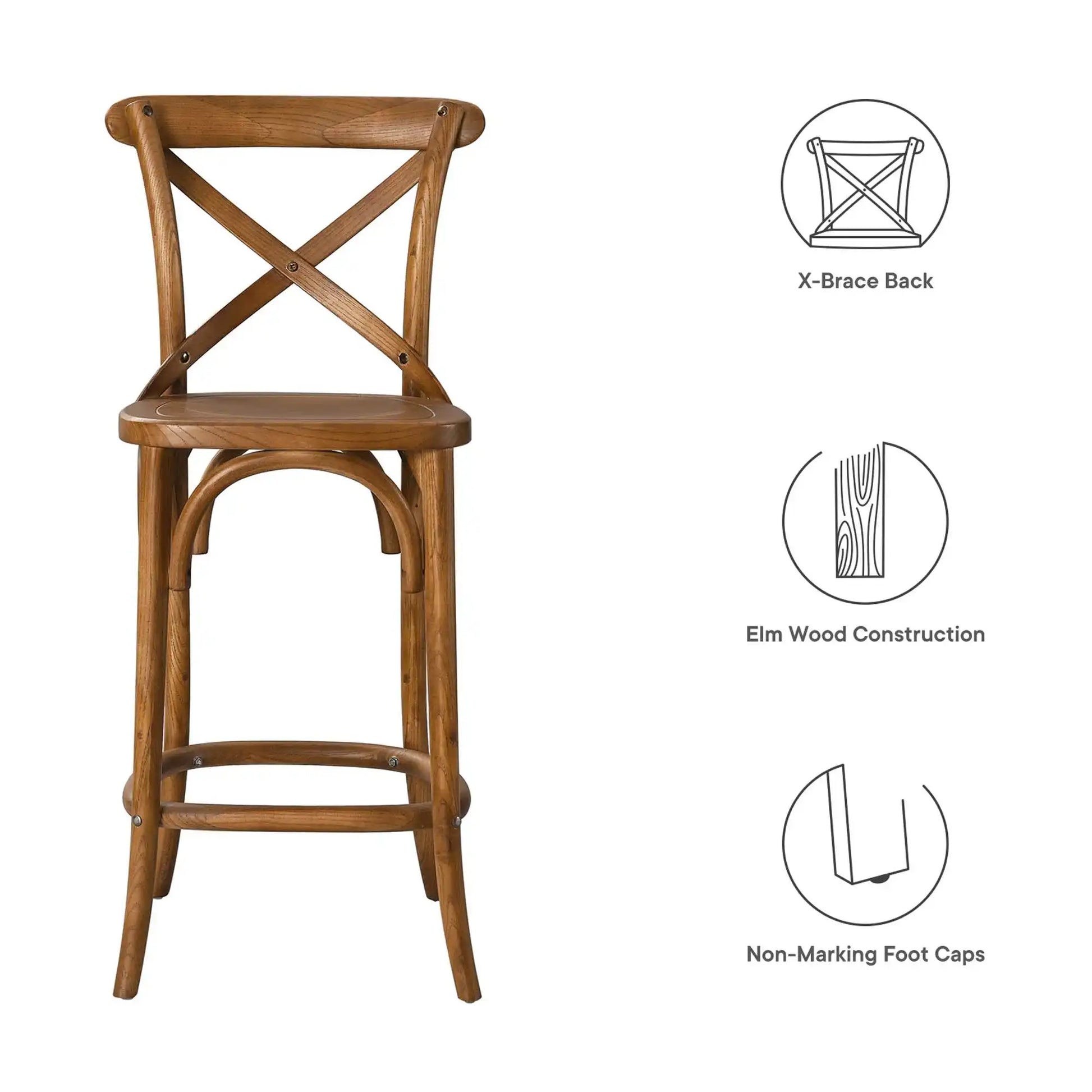 Gear Counter Stool by Modway - Best Buy Furniture
