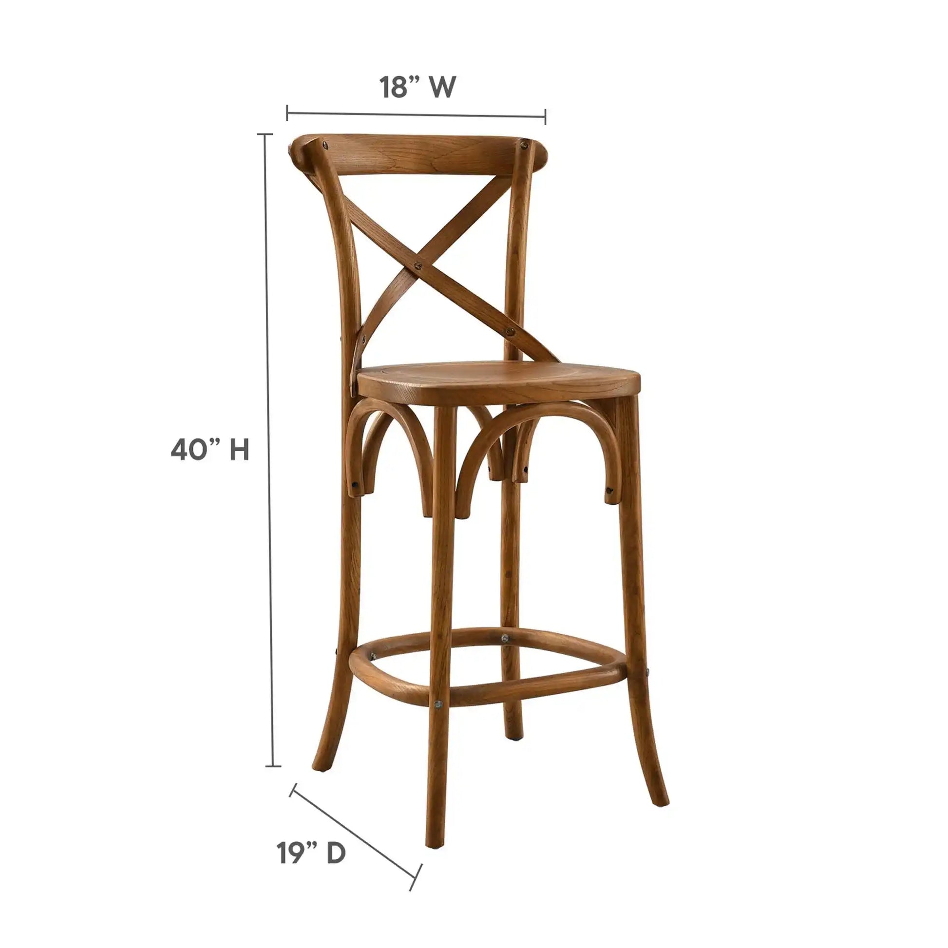 Gear Counter Stool by Modway - Best Buy Furniture