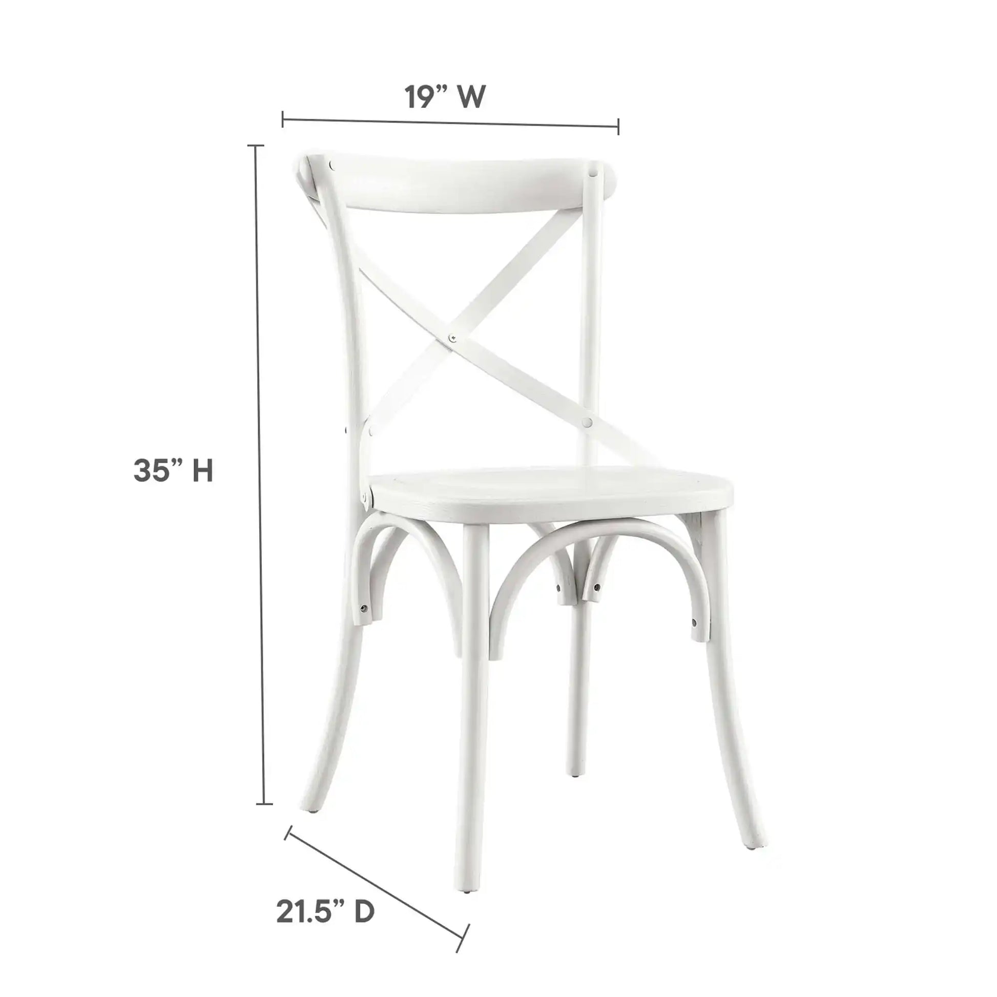 Gear Dining Side Chair by Modway - Best Buy Furniture