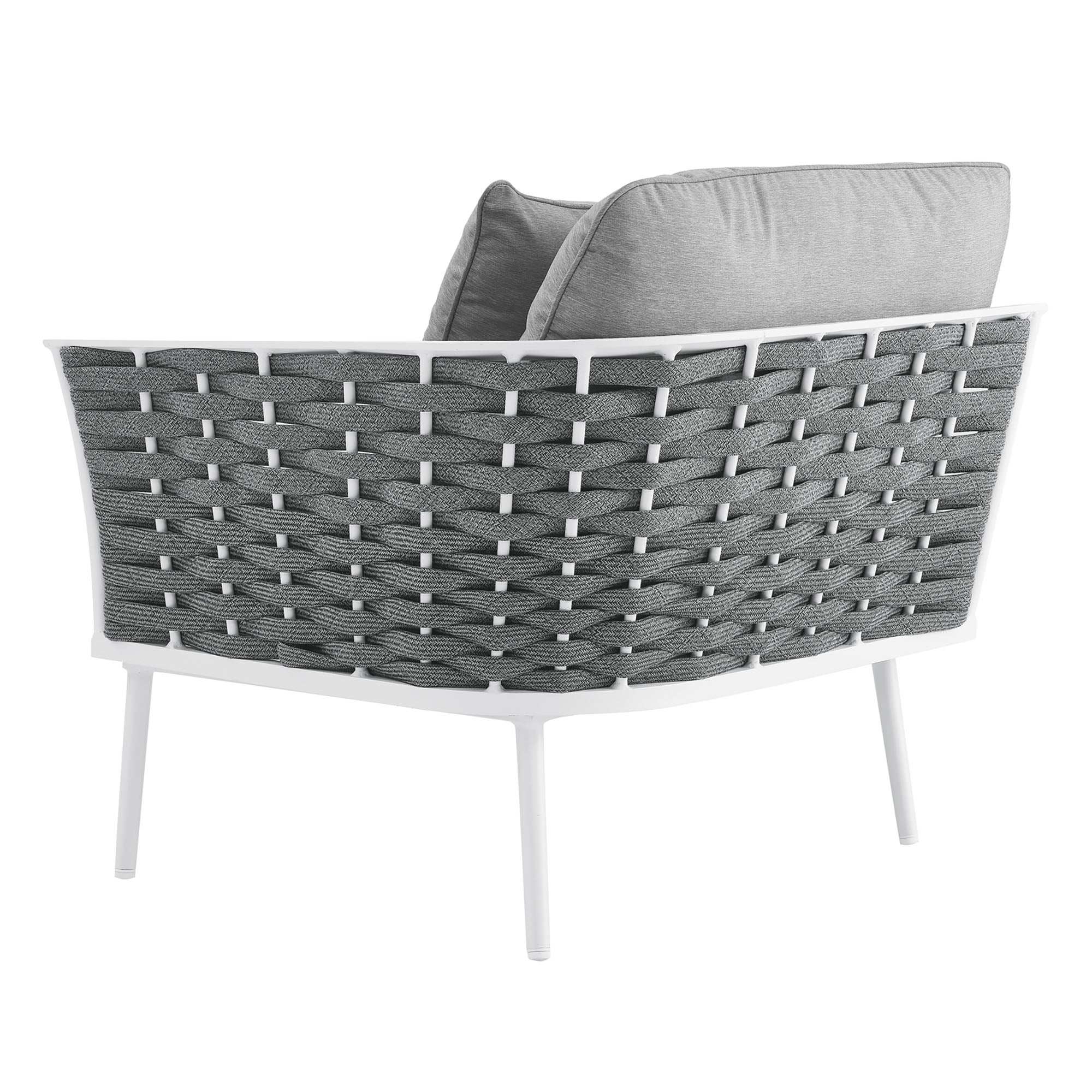 Stance Outdoor Patio Aluminum Right-Facing Armchair by Modway - Best Buy Furniture