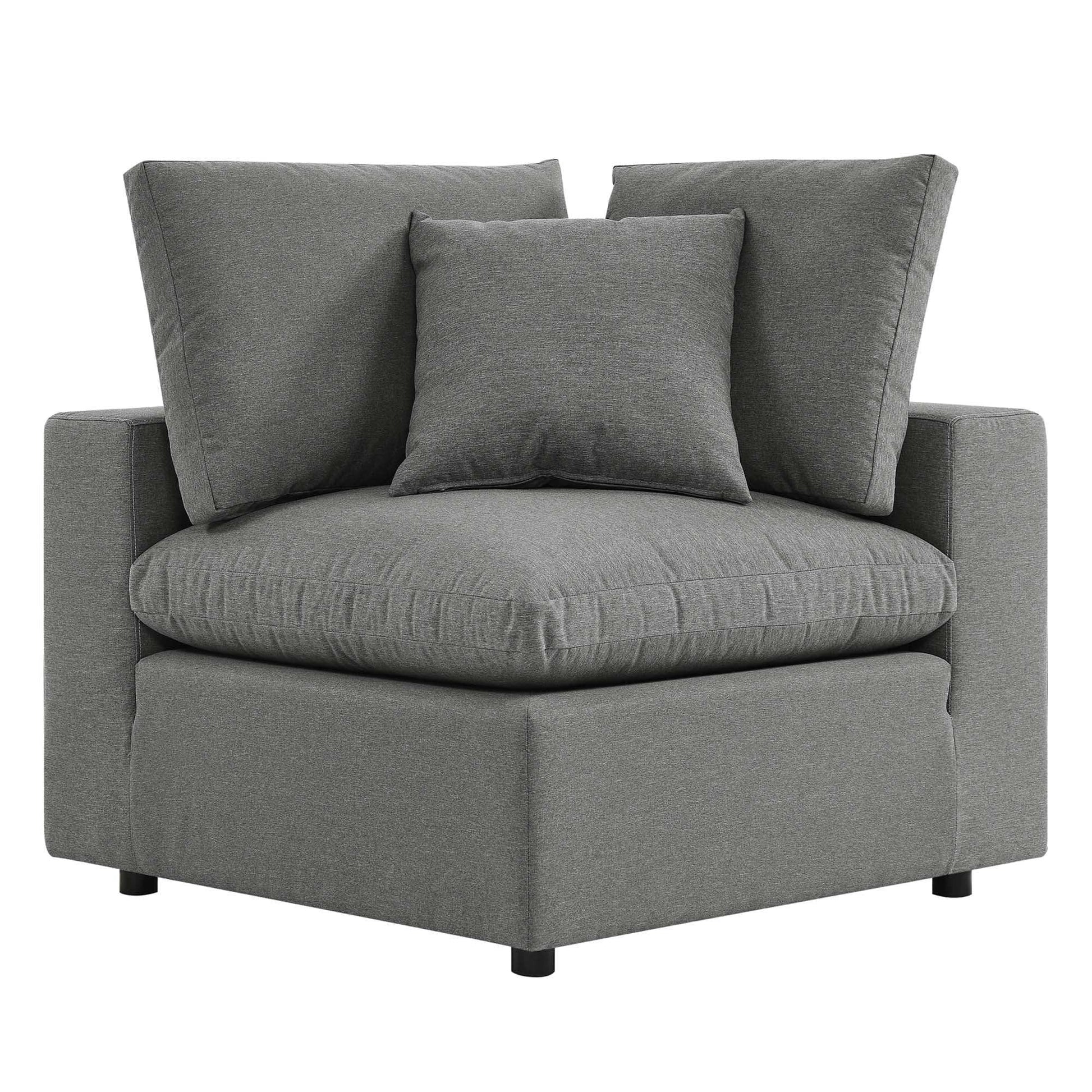 Commix Overstuffed Outdoor Patio Loveseat by Modway - Best Buy Furniture