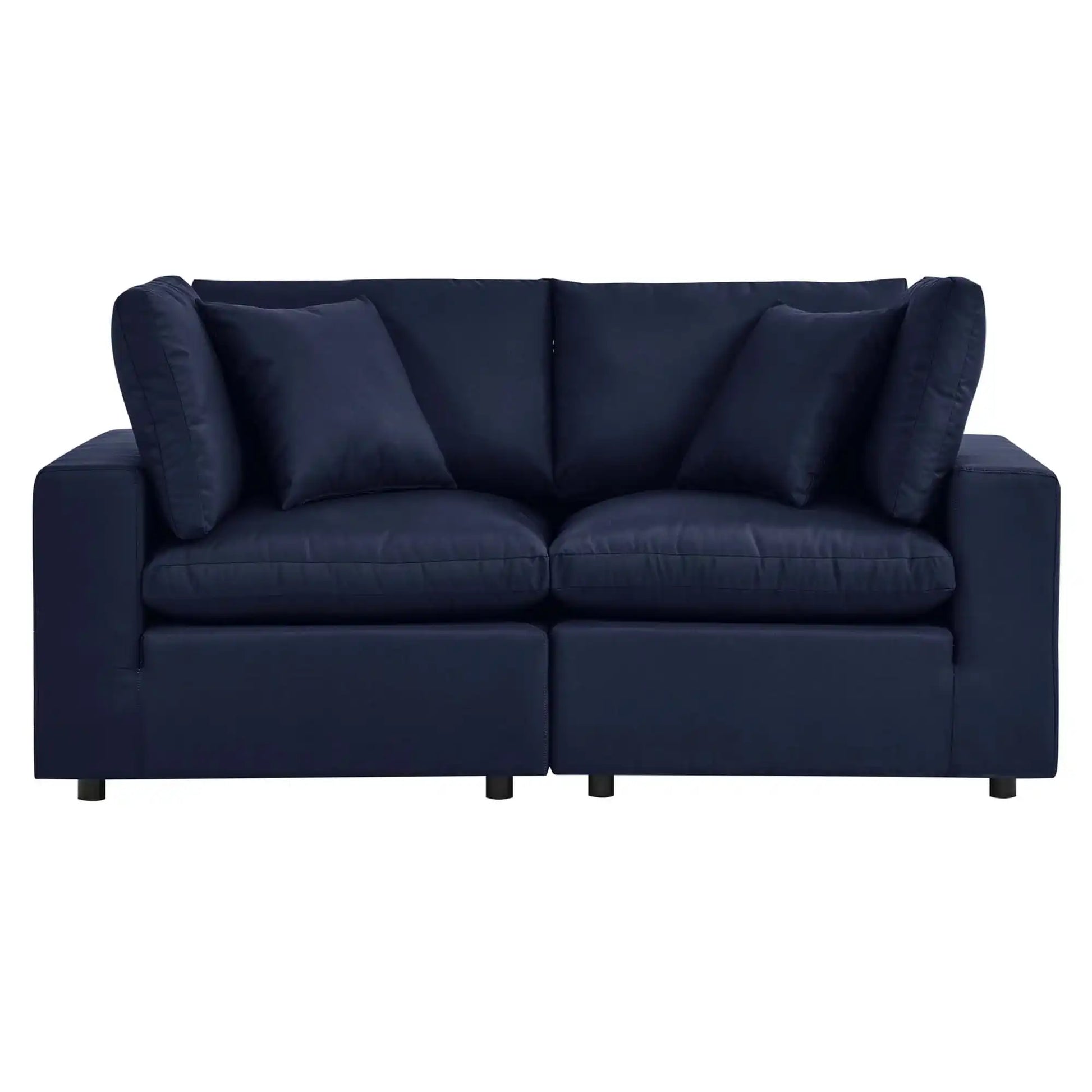 Commix Overstuffed Outdoor Patio Loveseat by Modway - Best Buy Furniture