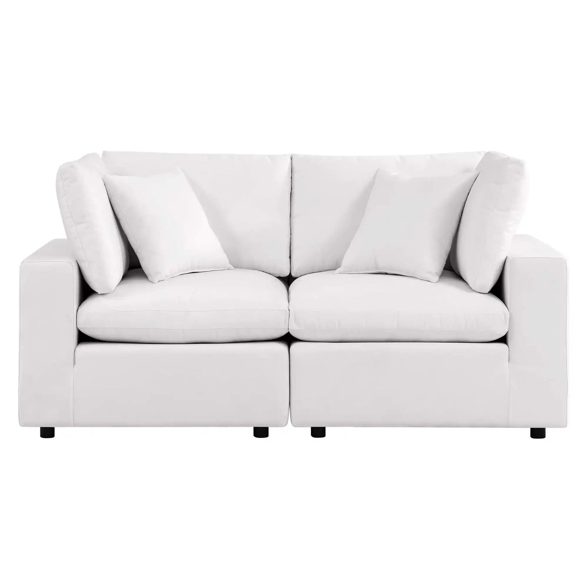 Commix Overstuffed Outdoor Patio Loveseat by Modway - Best Buy Furniture