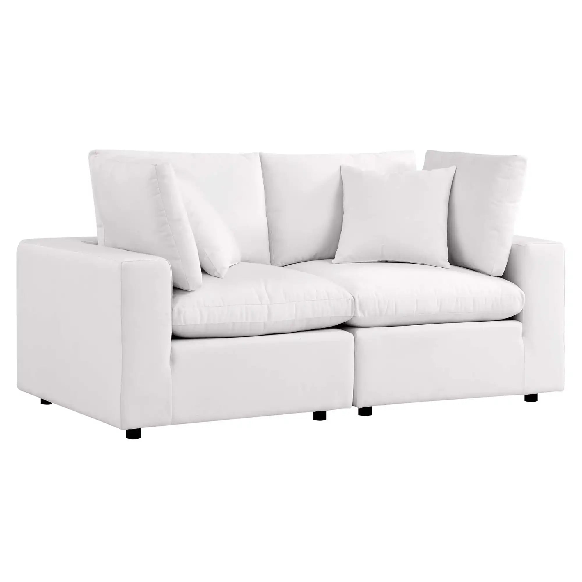 Commix Overstuffed Outdoor Patio Loveseat by Modway - Best Buy Furniture