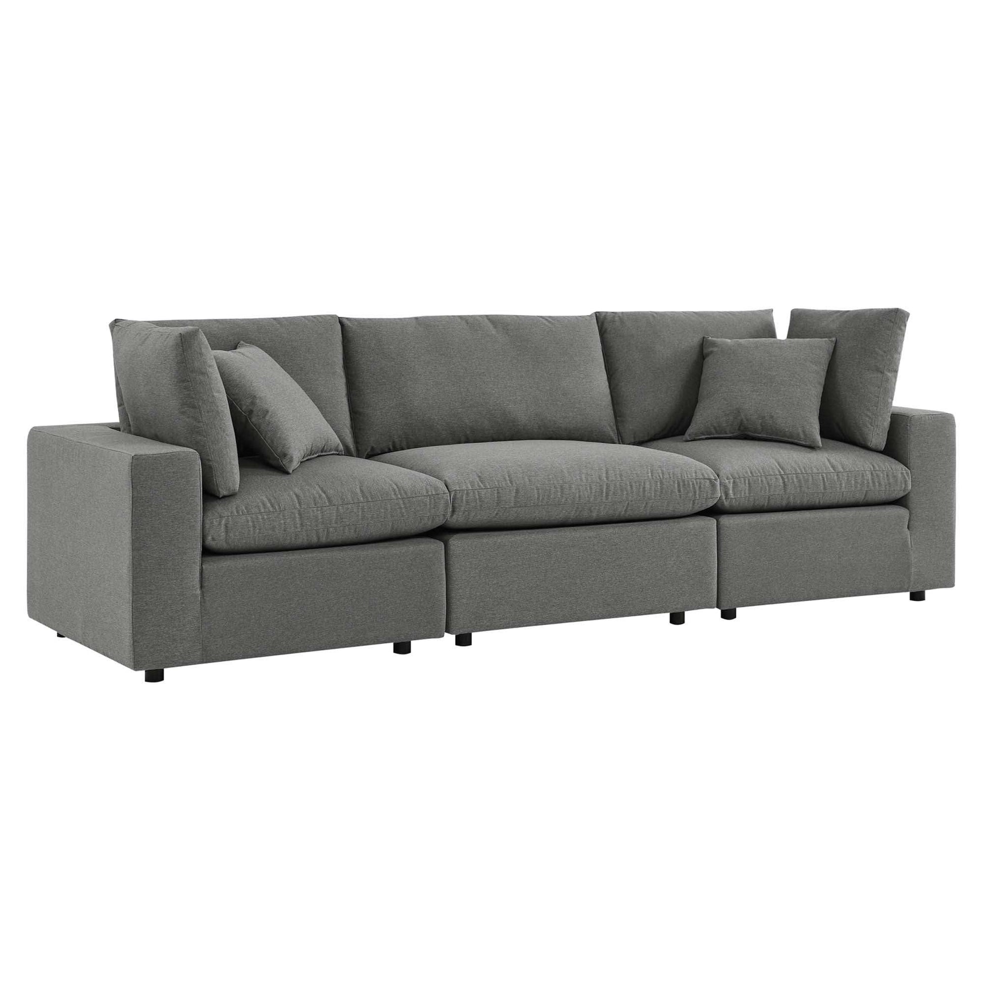Commix Overstuffed Outdoor Patio Sofa by Modway - Best Buy Furniture